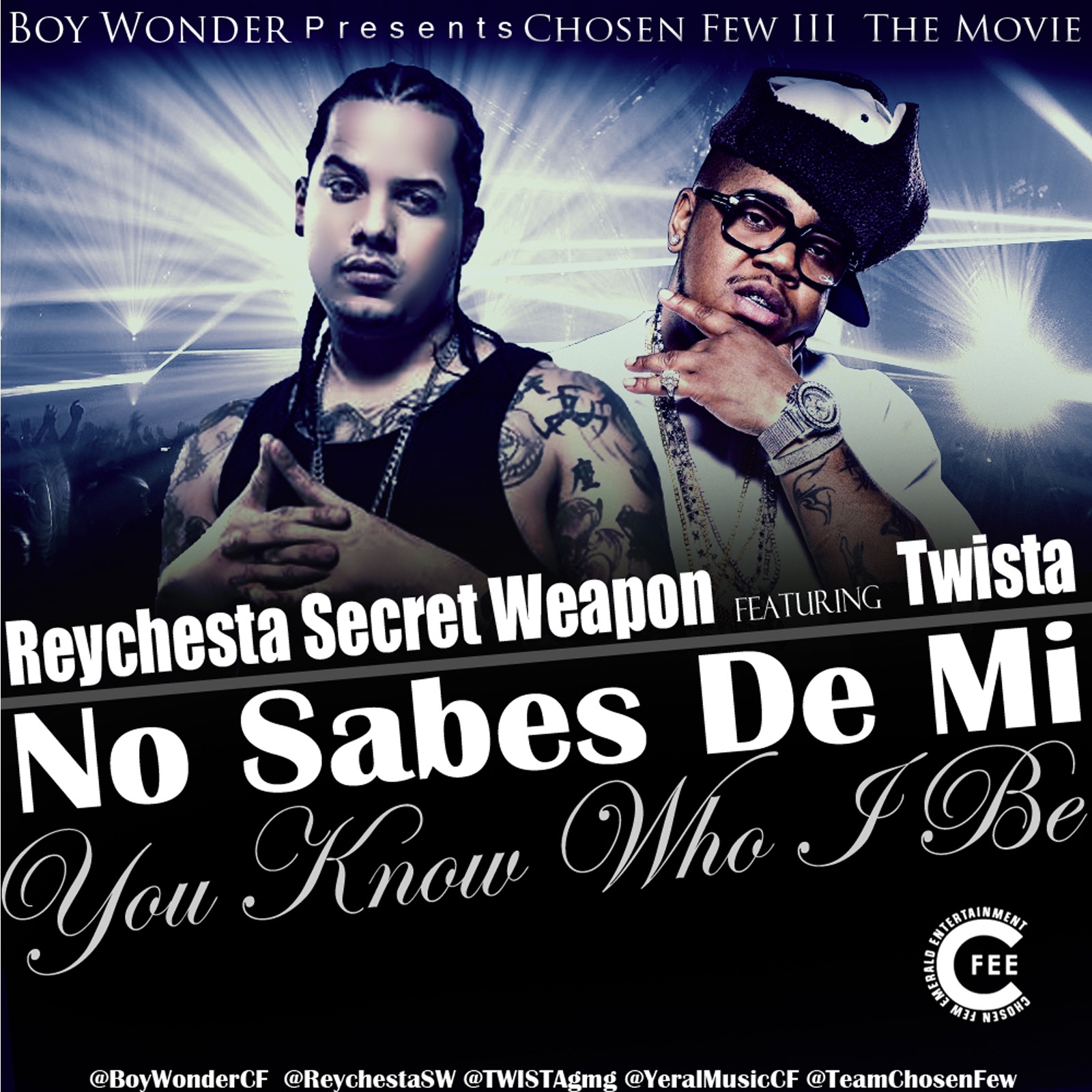 No Sabes De Me (You Don't Know Who I Be) [feat. Twista] - Single album cover