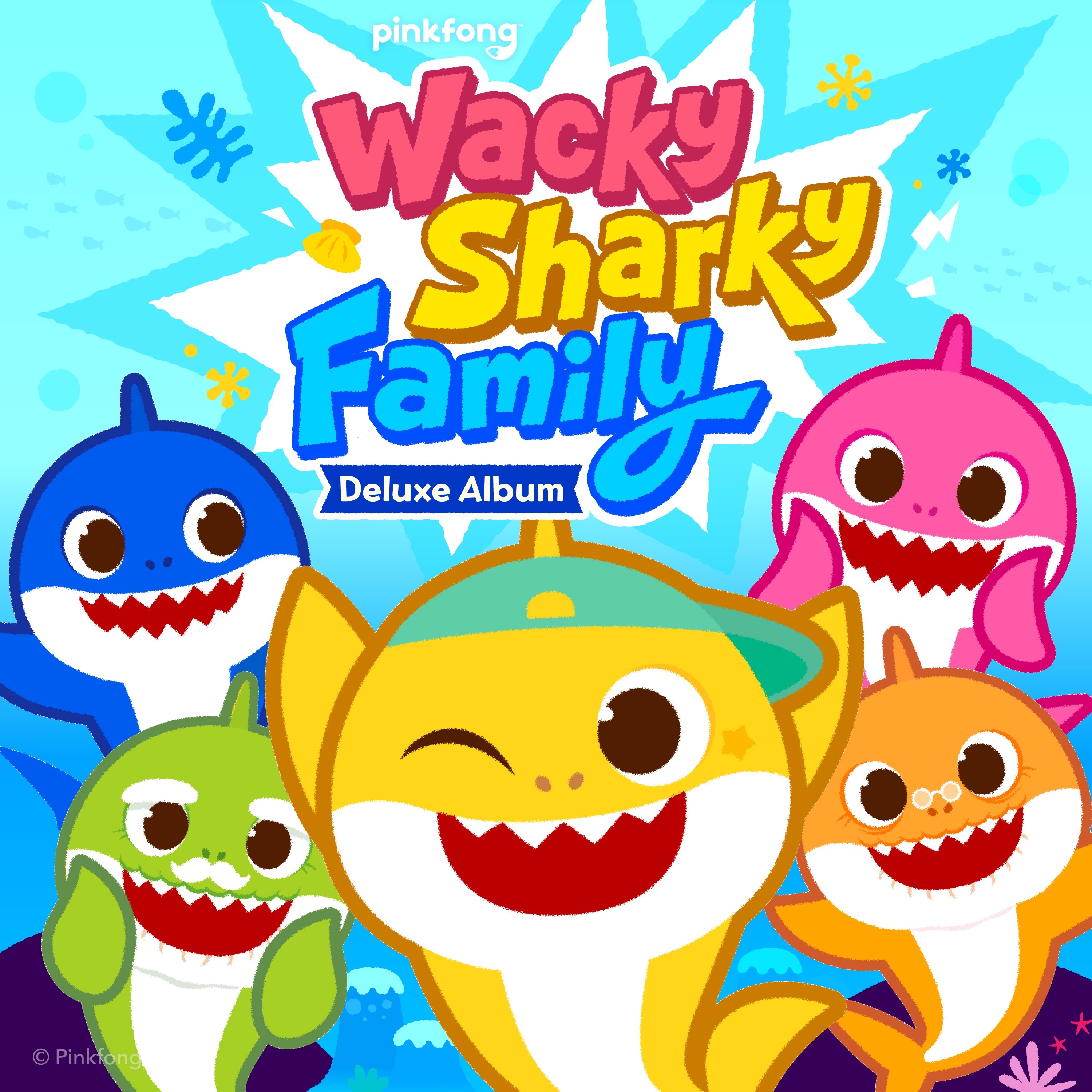 Wacky Sharky Family (Deluxe Album) album cover