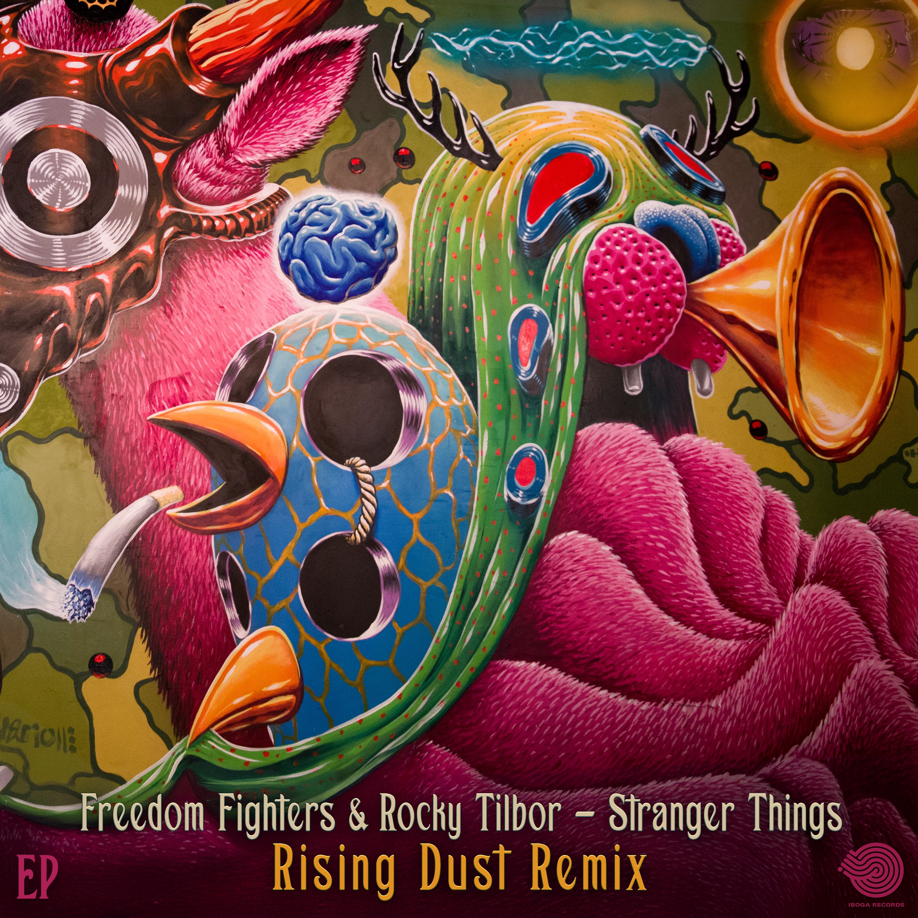 Stranger Things (Rising Dust remix) - EP album cover