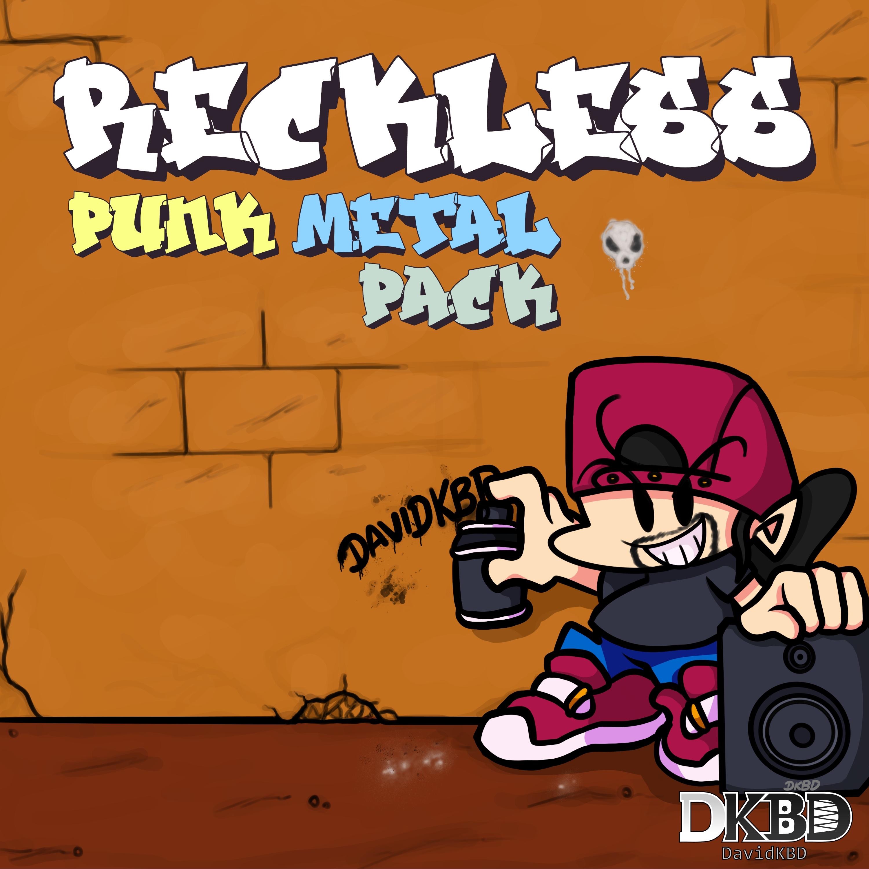 Reckless, Punk-Metal Pack 2024 remastered (Original Game Soundtrack) album cover