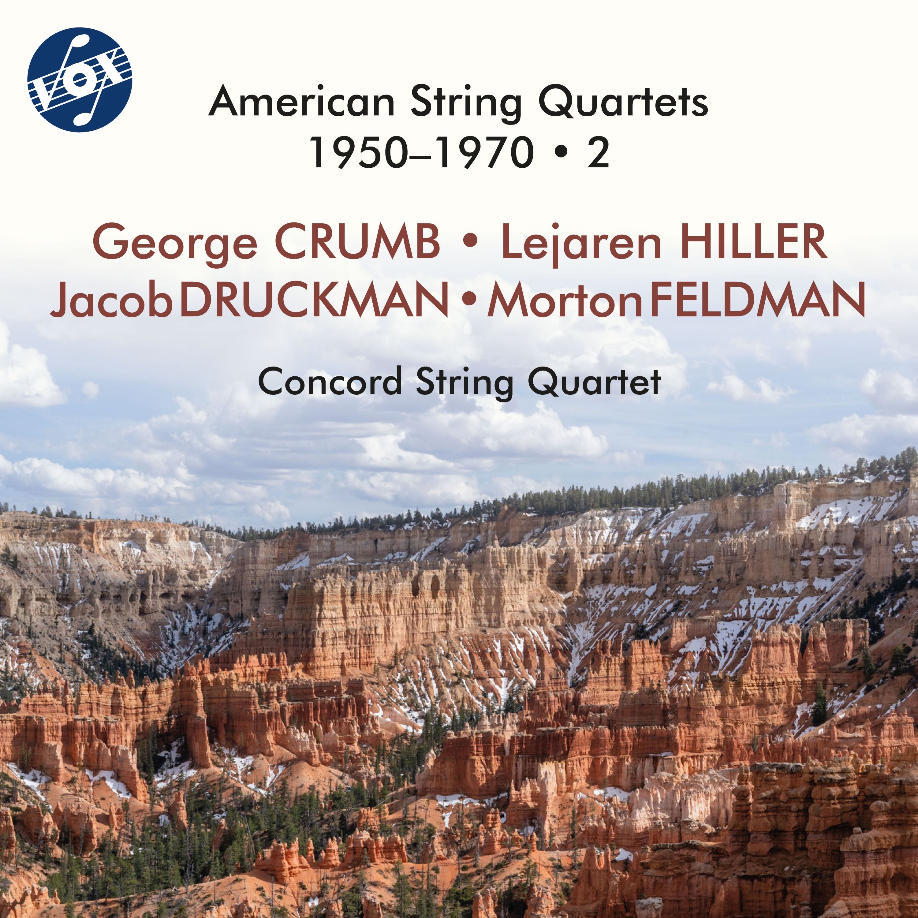 American String Quartets 1950-1970, Vol. 2 album cover