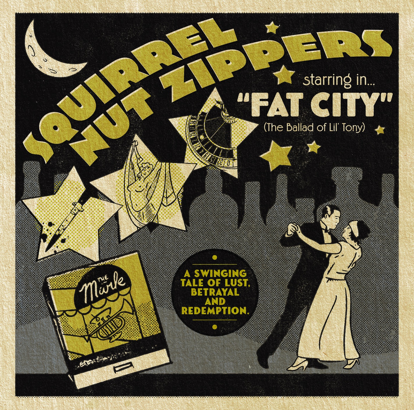 Squirrel Nut Zippers Starring in Fat City (The Ballad of Lil' Tony) album cover