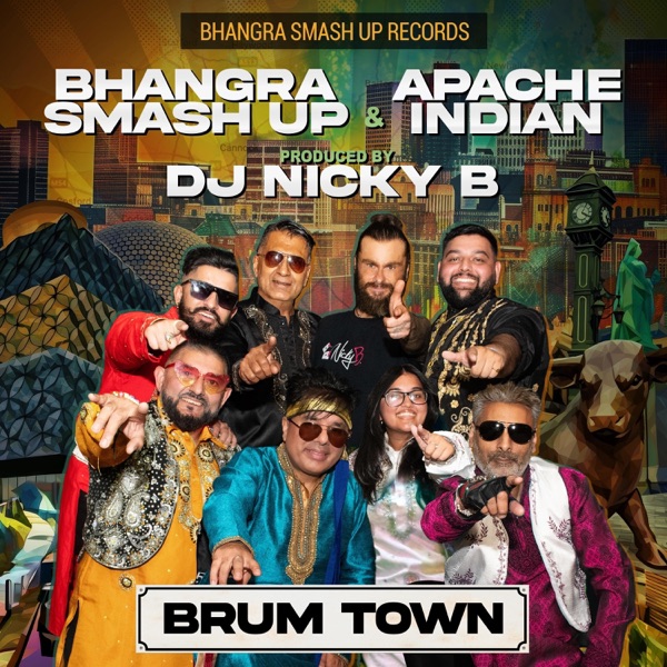 BRUM TOWN (feat. Apache Indian) - Single album cover