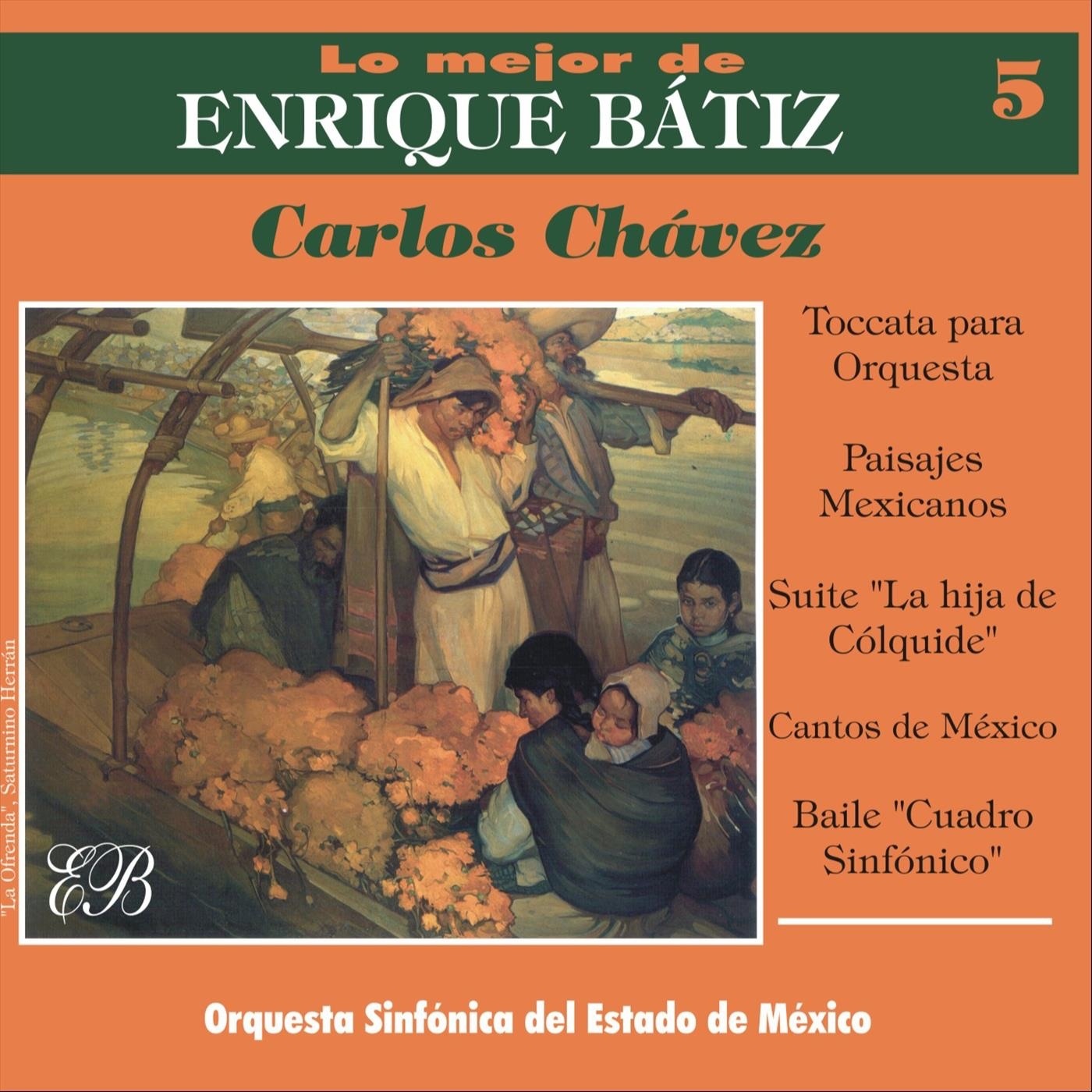 Lo Mejor de Enrique Bátiz, Vol. 5: Carlos Chávez album cover