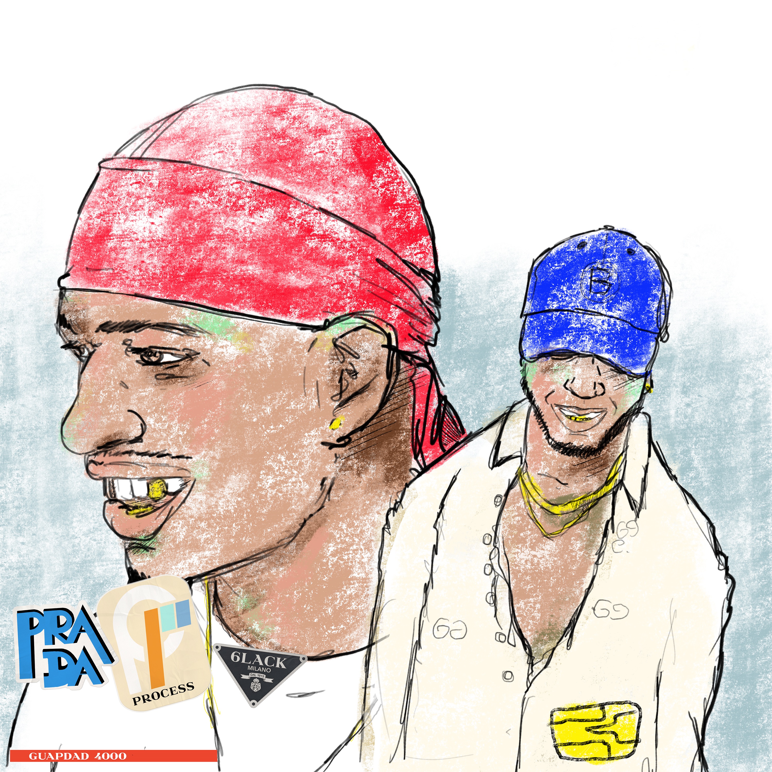 Prada Process (feat. 6LACK) - Single album cover