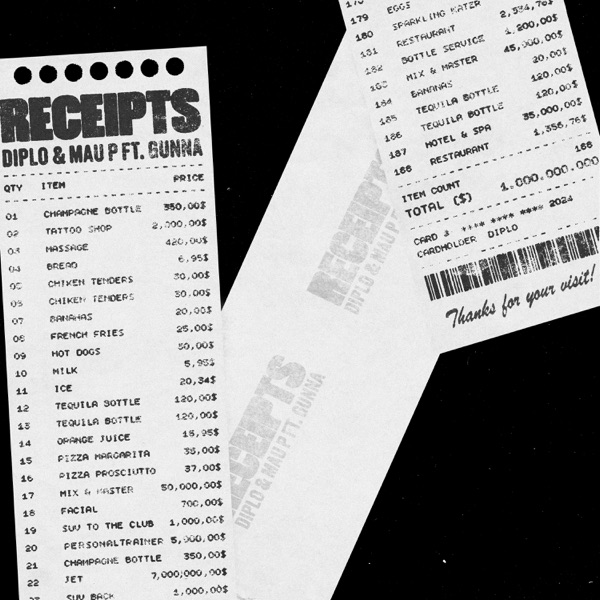 Receipts (feat. Gunna) - Single album cover