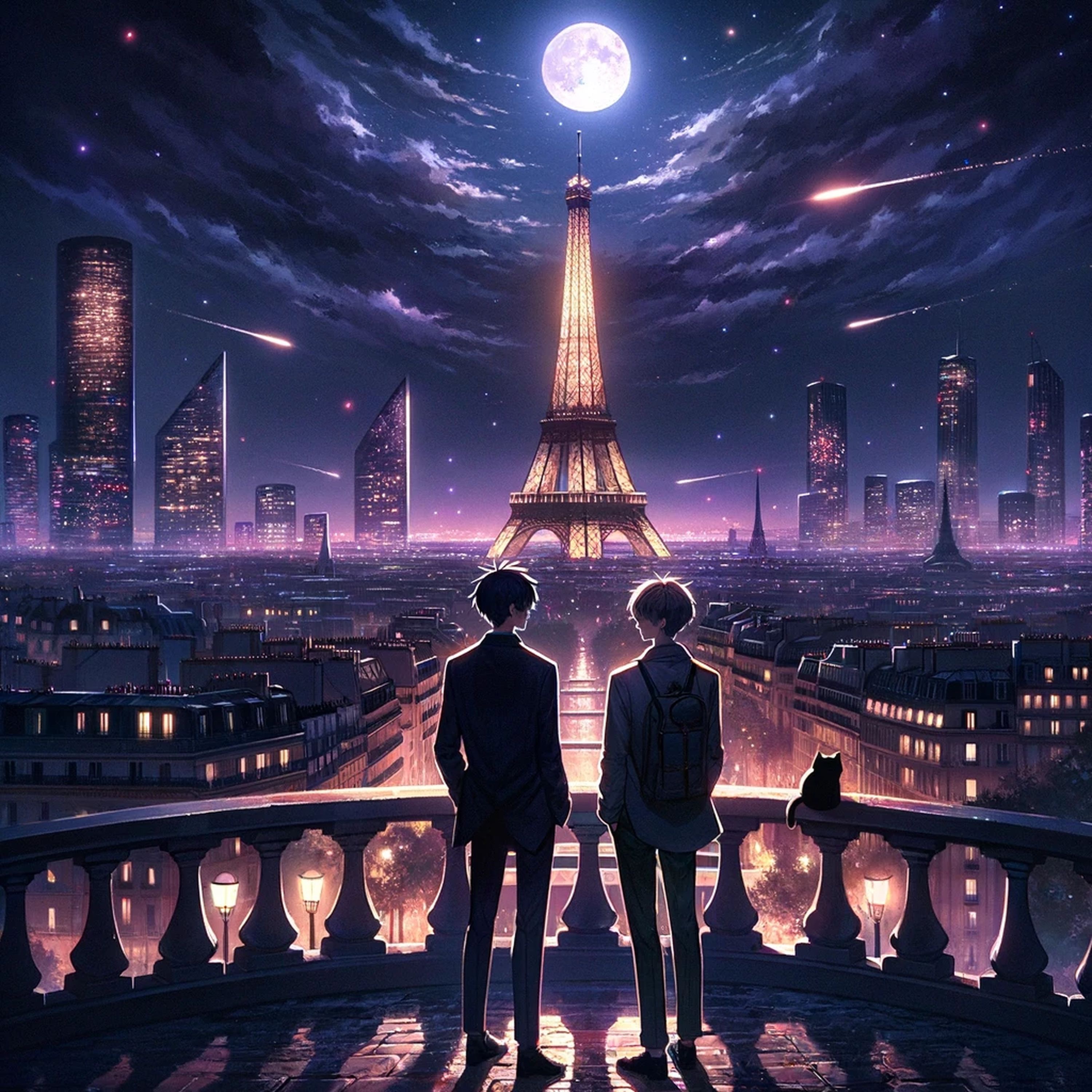Paris (Techno Version) - Single album cover