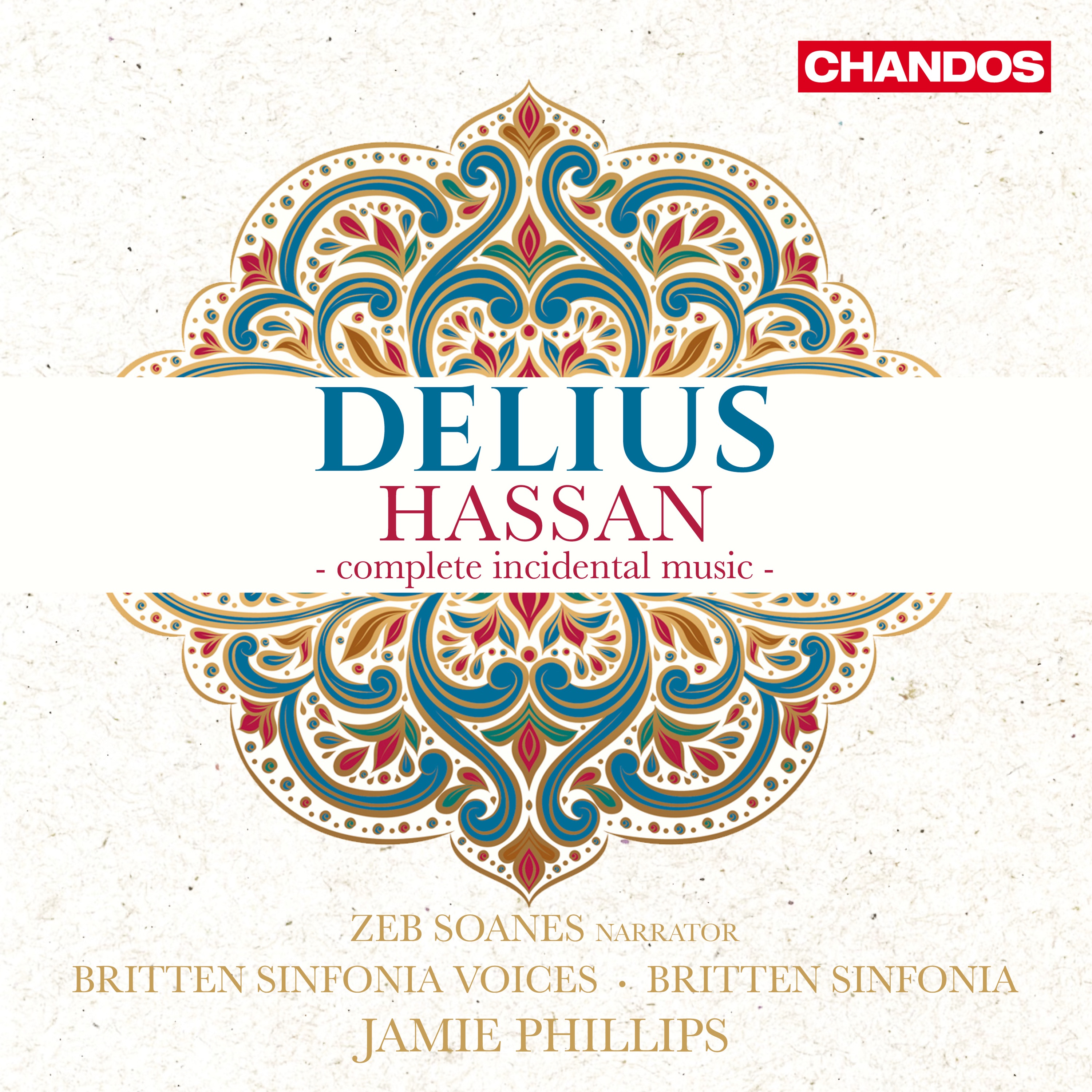 Delius: Hassan - complete incidental music album cover