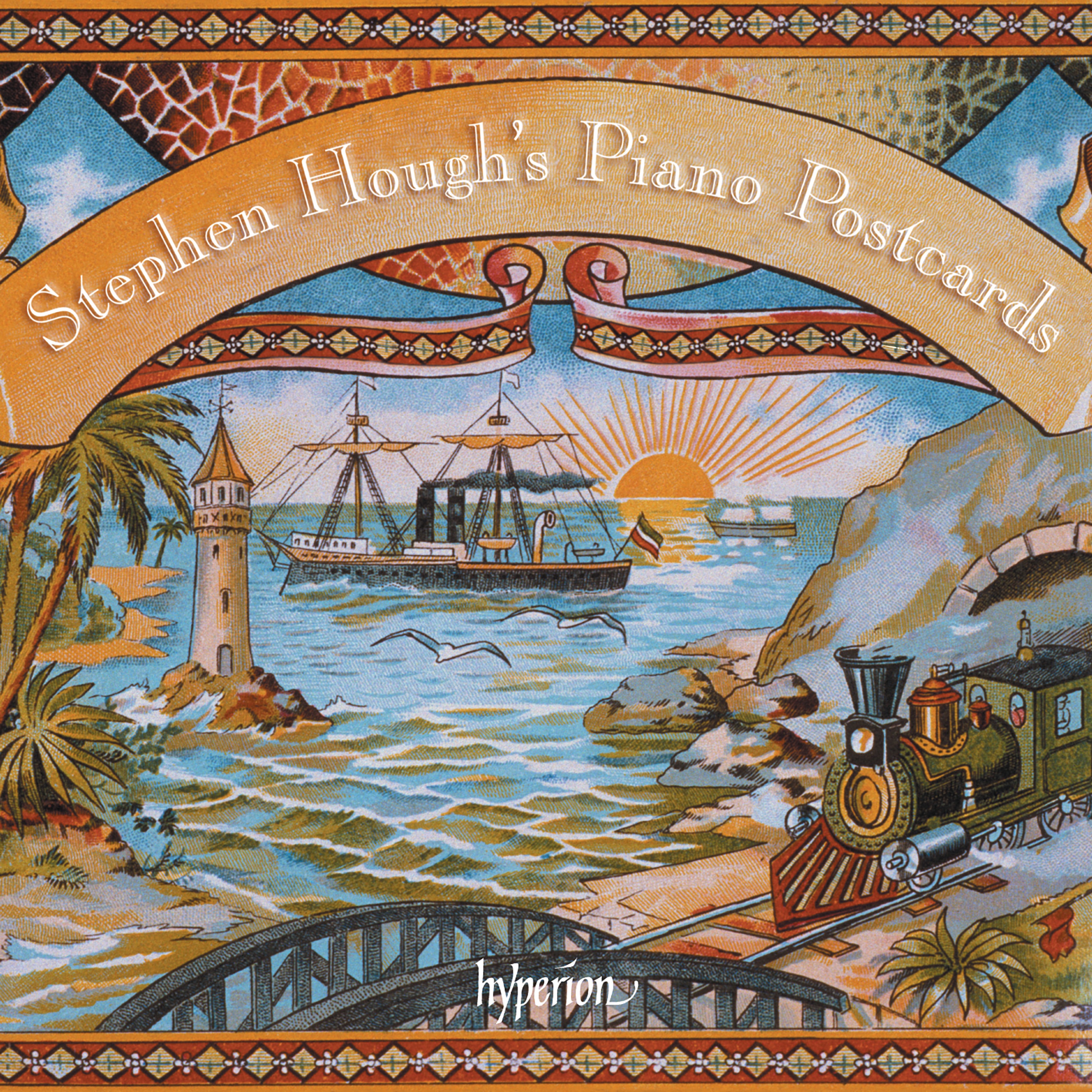 Stephen Hough's Piano Postcards album cover