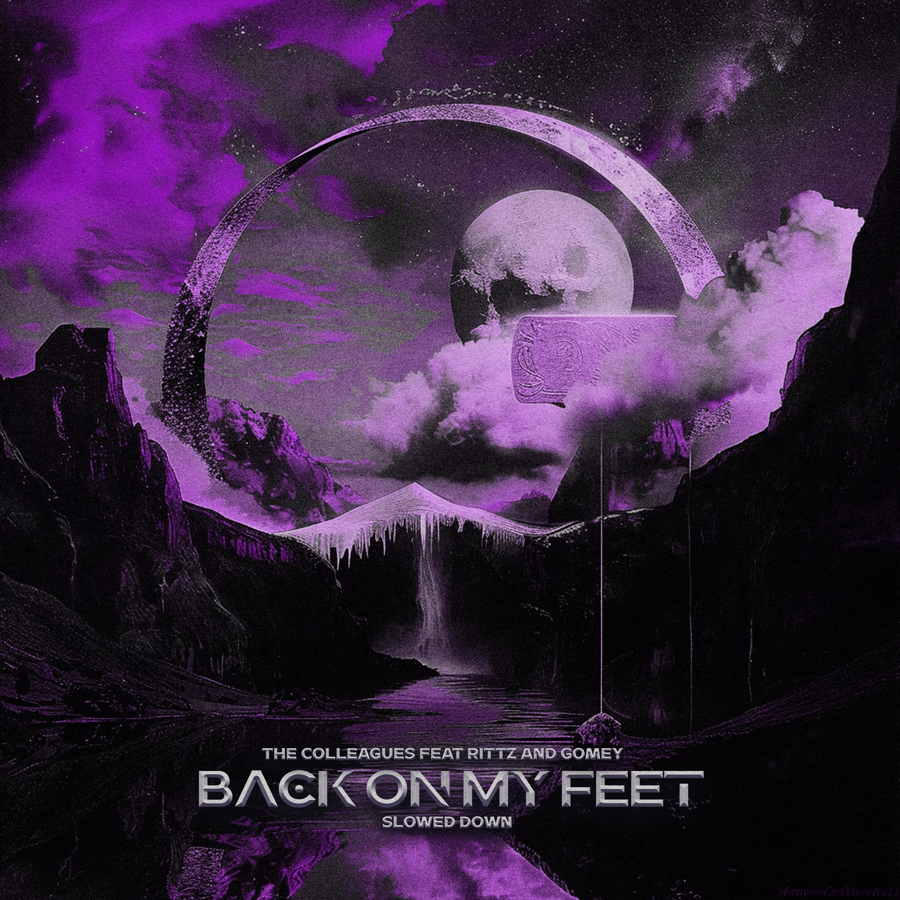 Back on my feet (Slowed Down) [feat. Gomey] - Single album cover