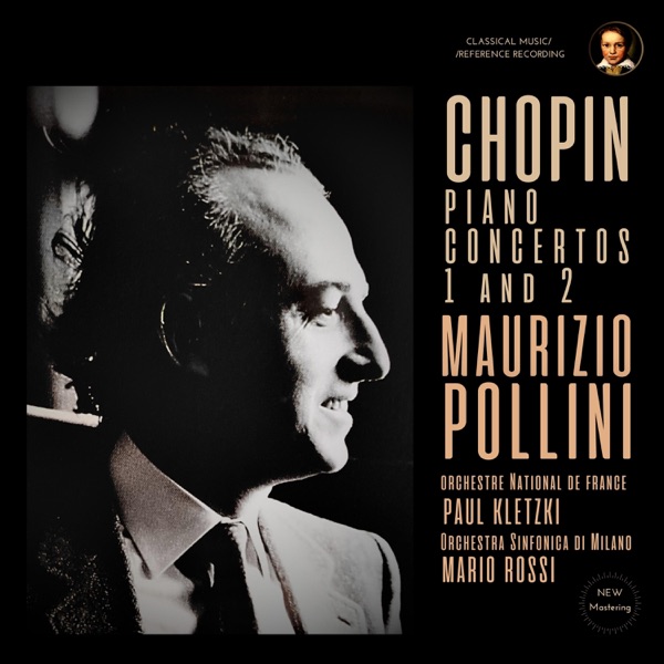 Chopin: Piano Concertos Nos. 1 & 2 by Maurizio Pollini album cover