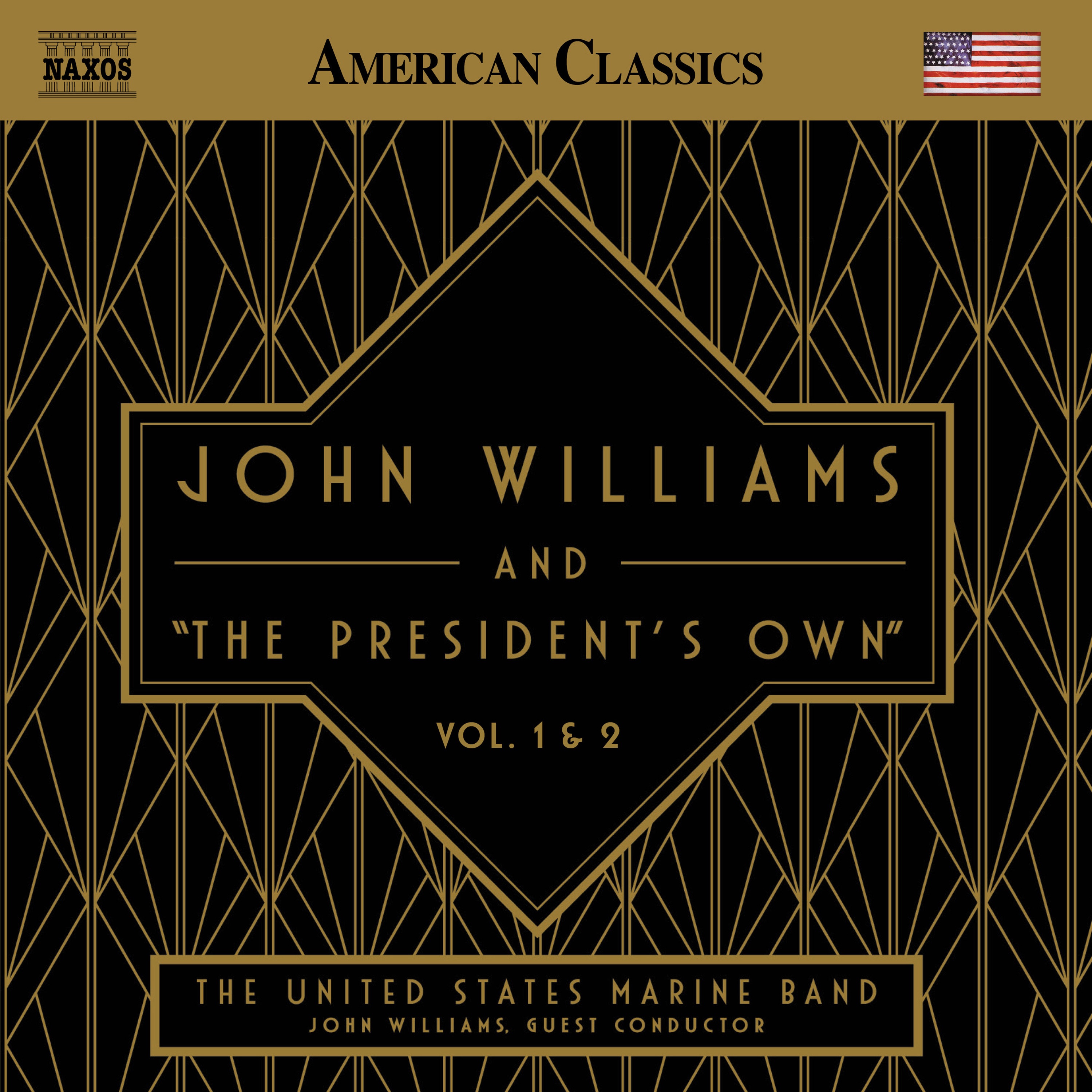 John Williams and "The President's Own", Vols. 1 & 2 (Live) album cover