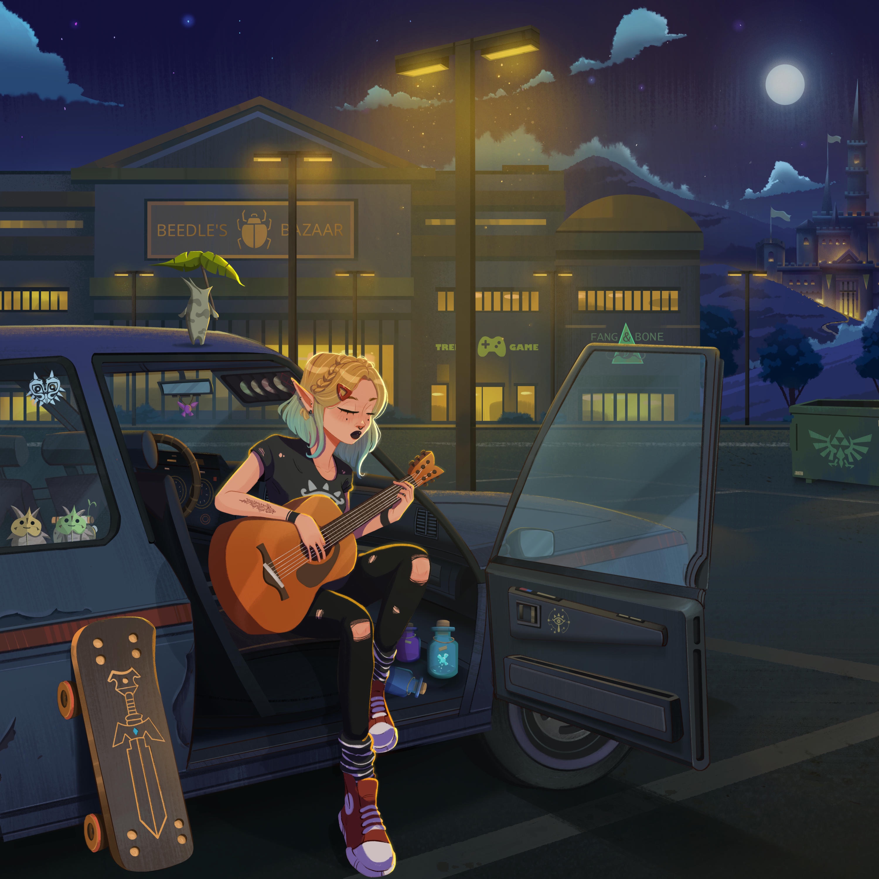 Zelda's Midwest Emo Mixtape album cover