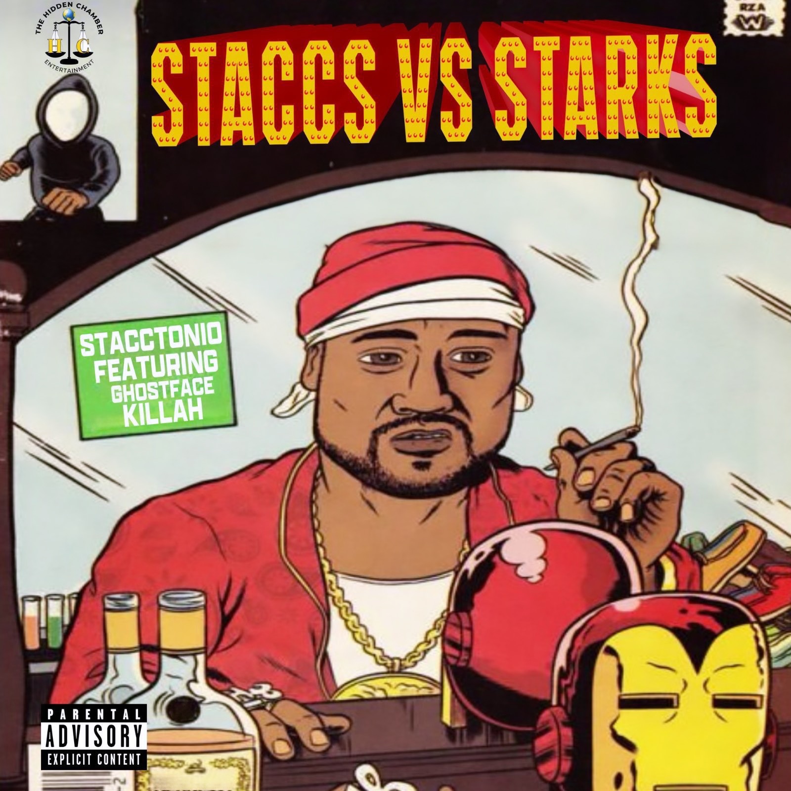 Staccs vs Starks (feat. Ghostface Killah) - Single album cover