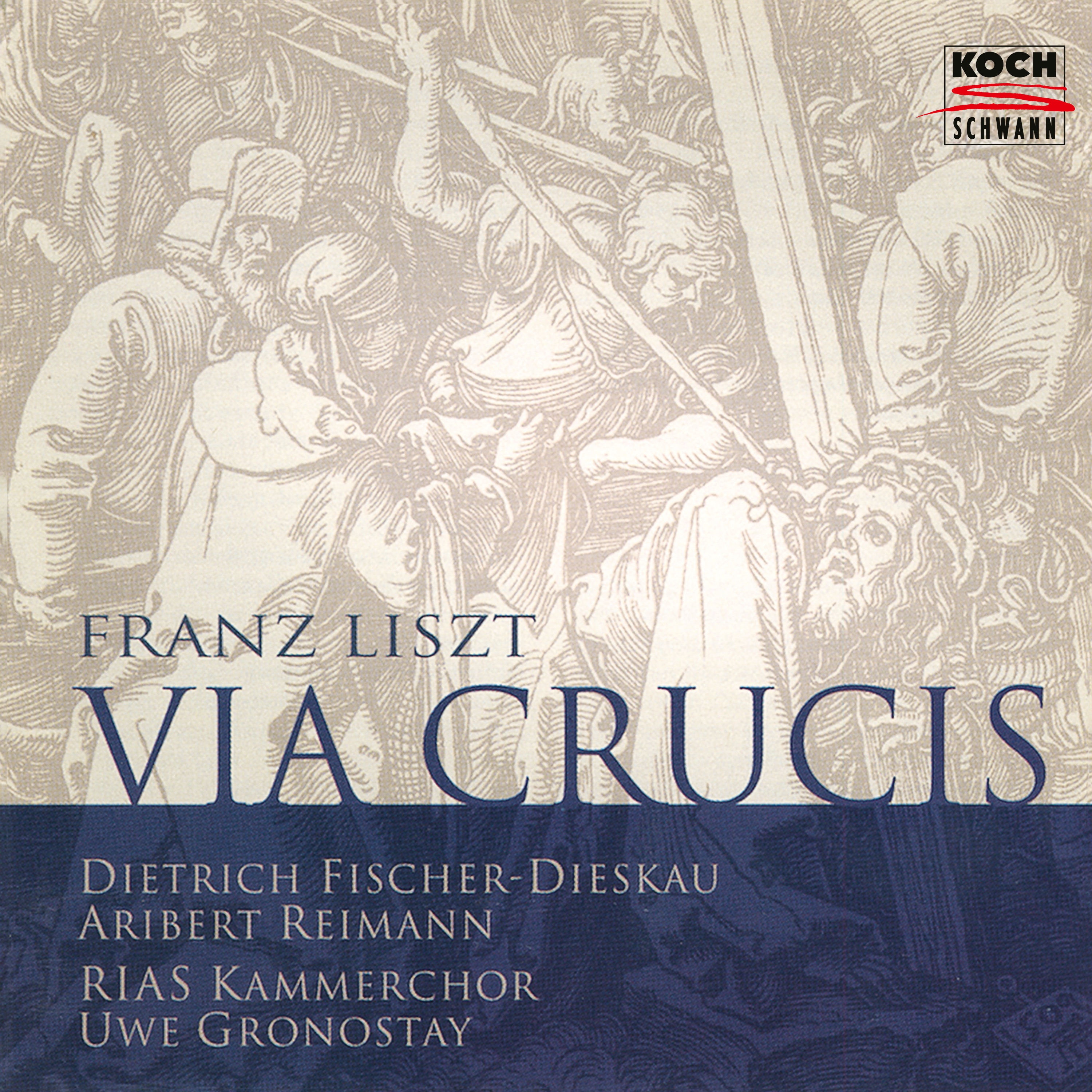 Liszt: Via crucis, S. 53 album cover