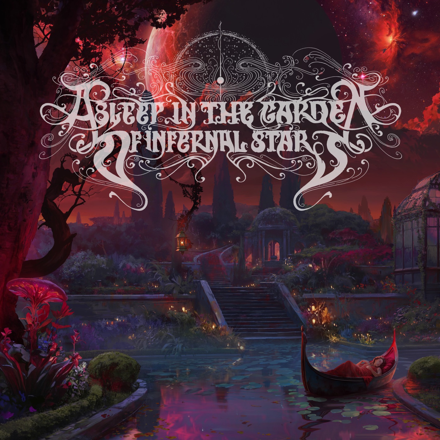 Asleep in the Garden of Infernal Stars album cover