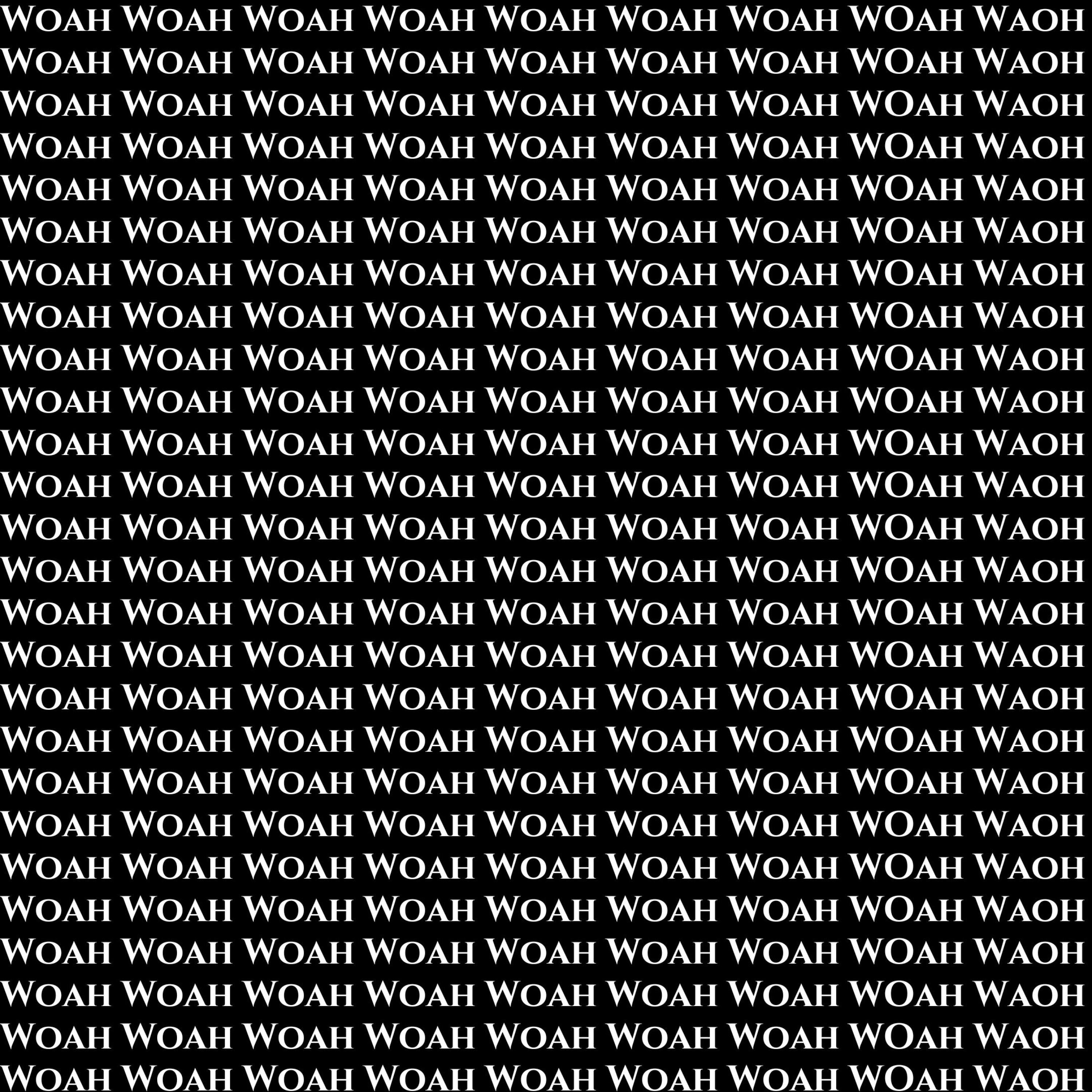 The Woah Song - Single album cover