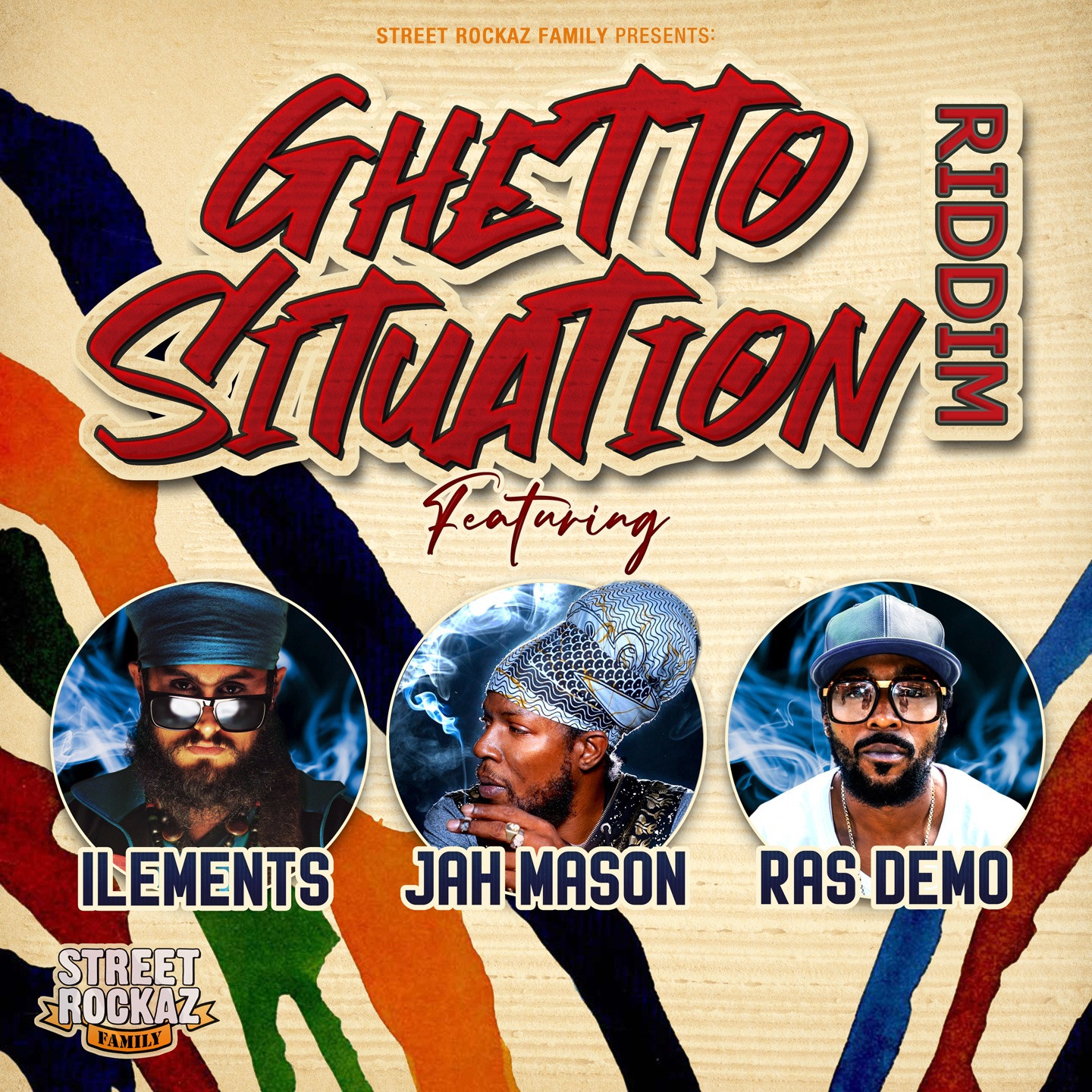 Street Rockaz presents Ghetto Situation Riddim - EP album cover