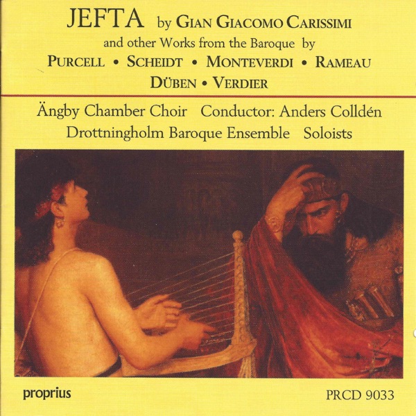 Jefta and Other Works from the Baroque album cover