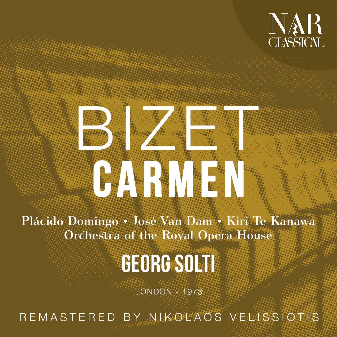 BIZET: CARMEN album cover