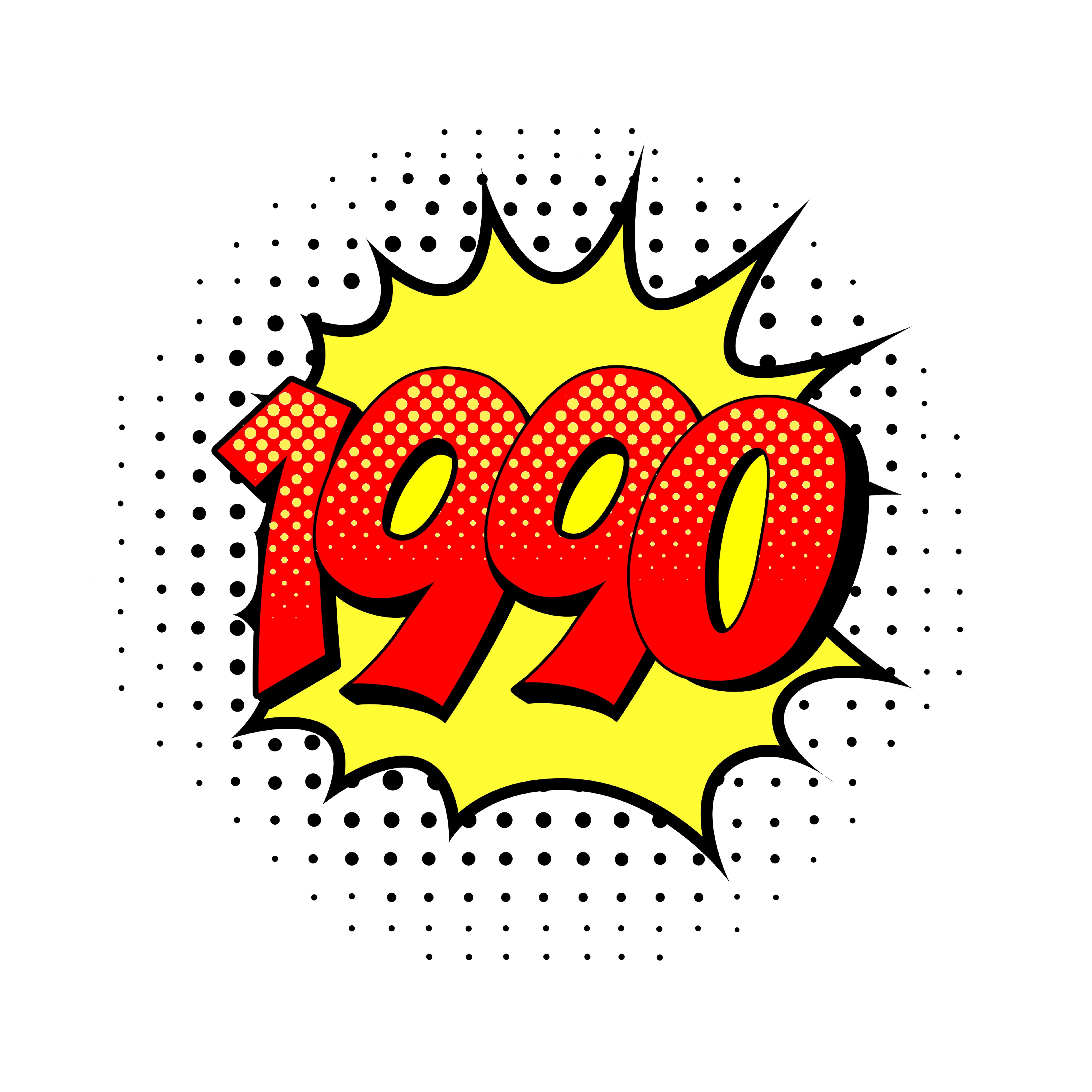 1990 - Single album cover