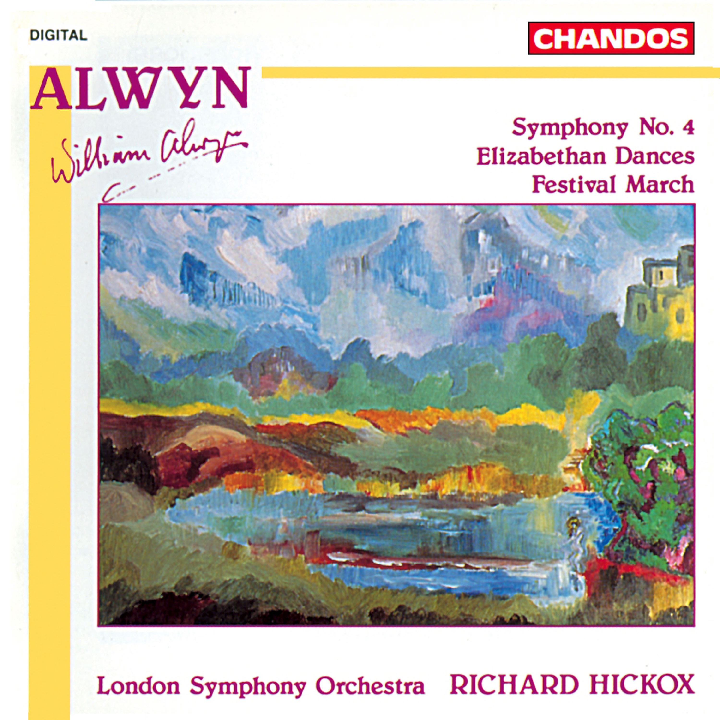 Alwyn: Symphony No. 4, Elizabethan Dances & Festival March album cover
