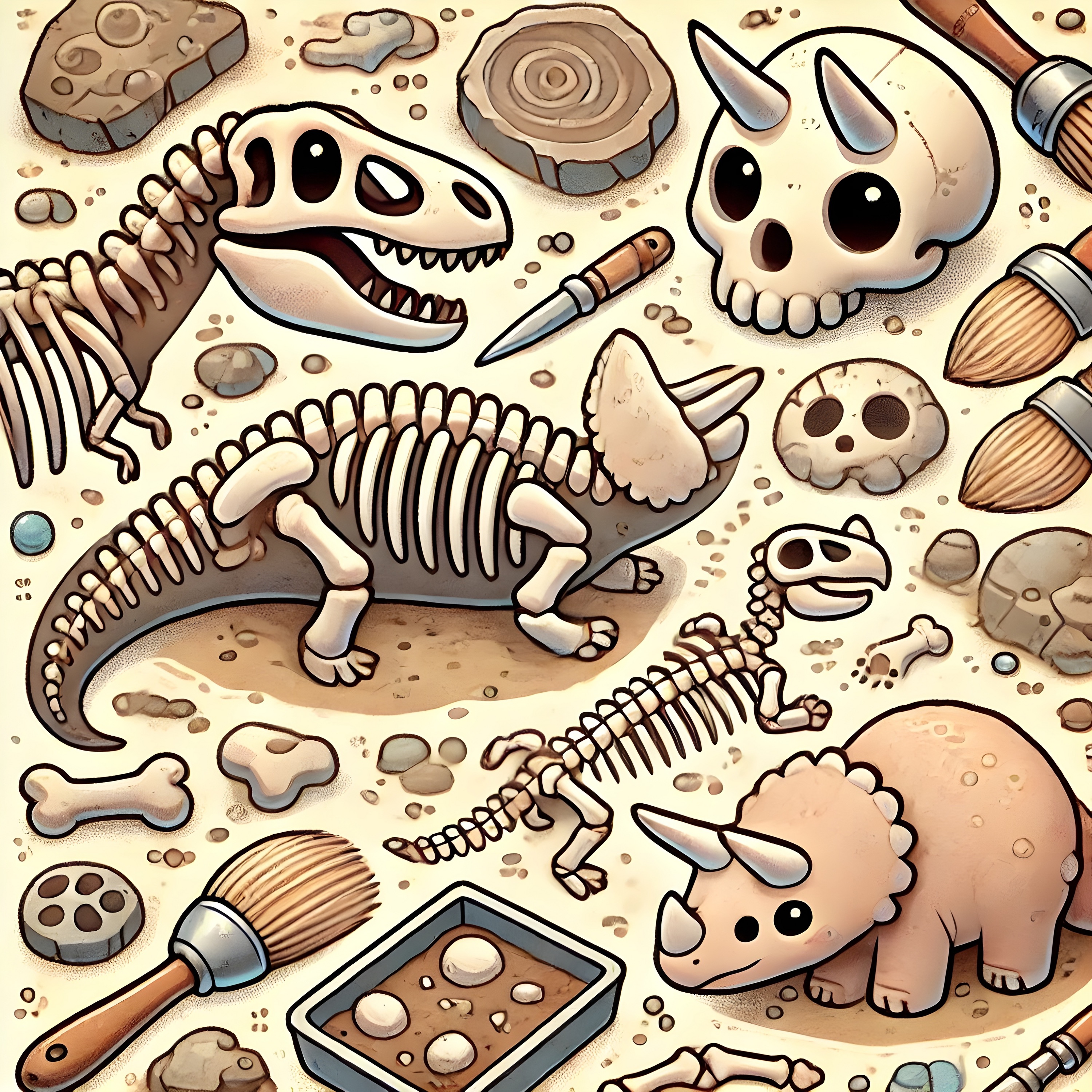 Learn About Fossils (For Kids, Preschoolers, Toddlers) - EP album cover