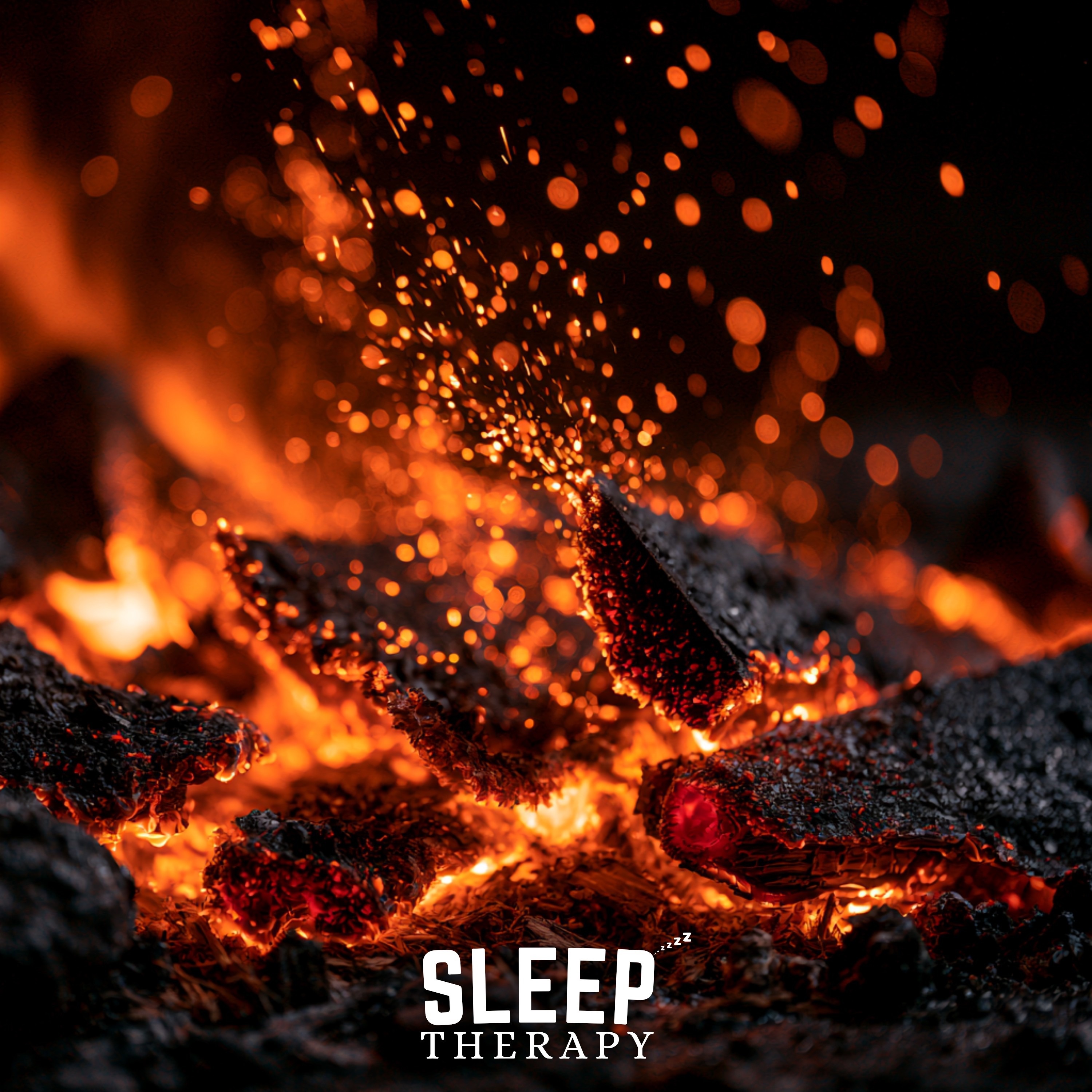 Fireplace Rain Night album cover