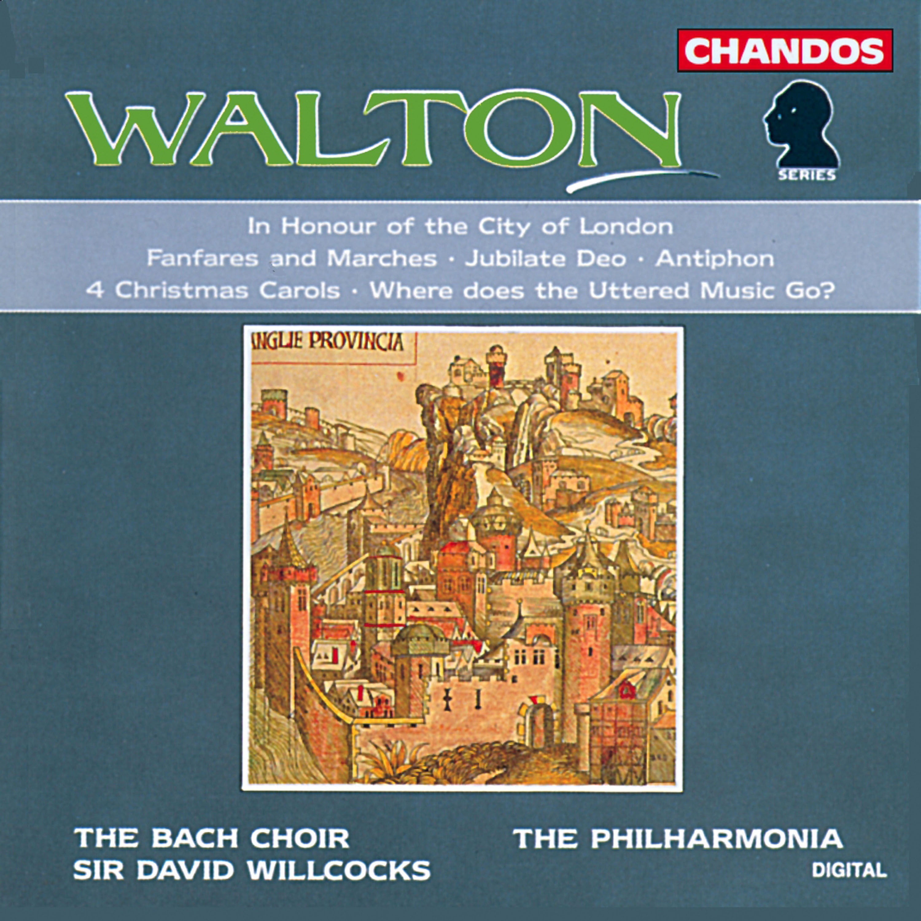 Walton: A Queen's Fanfare, Crown Imperial, Four Christmas Carols and Other Works album cover