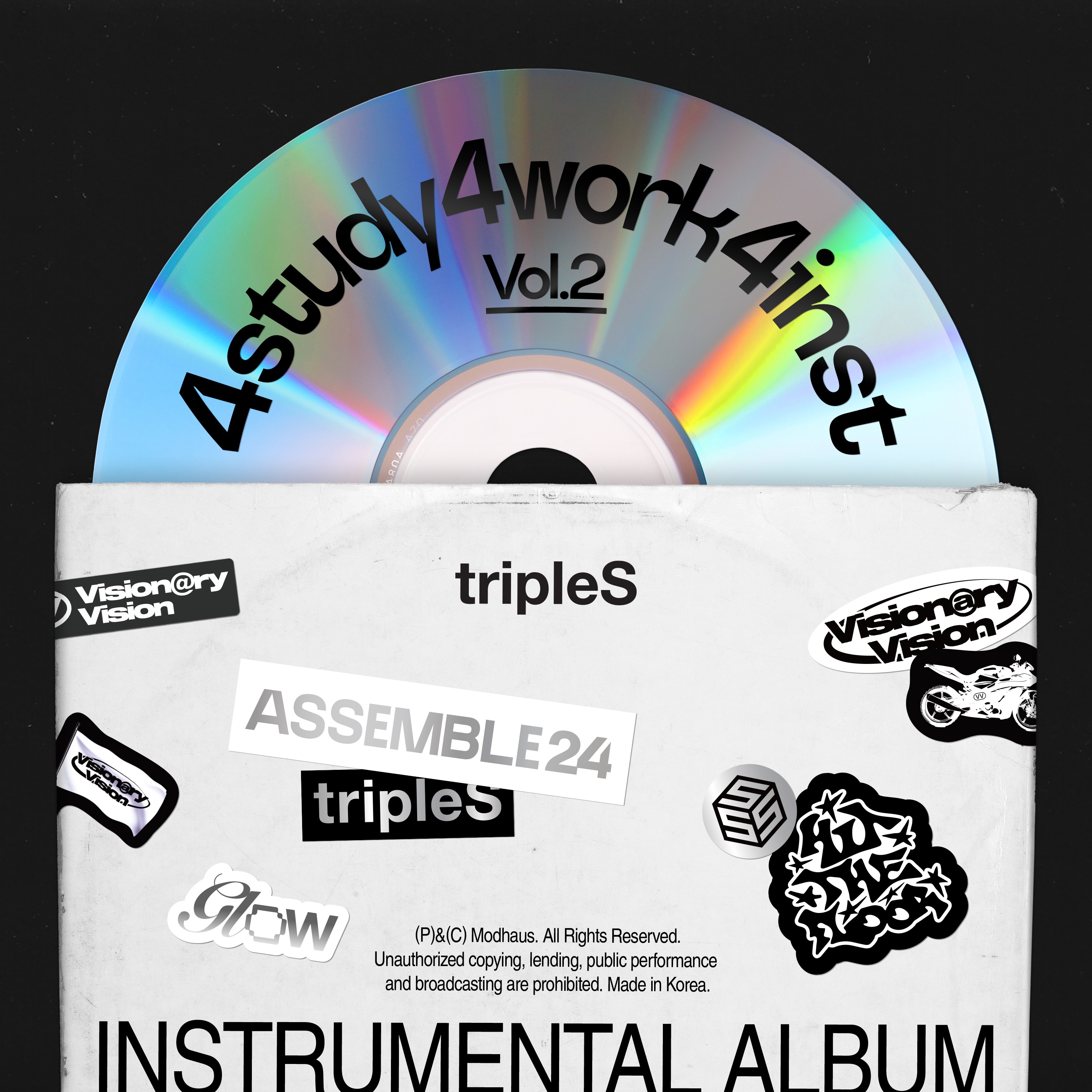 4study4work4inst Vol.2 album cover