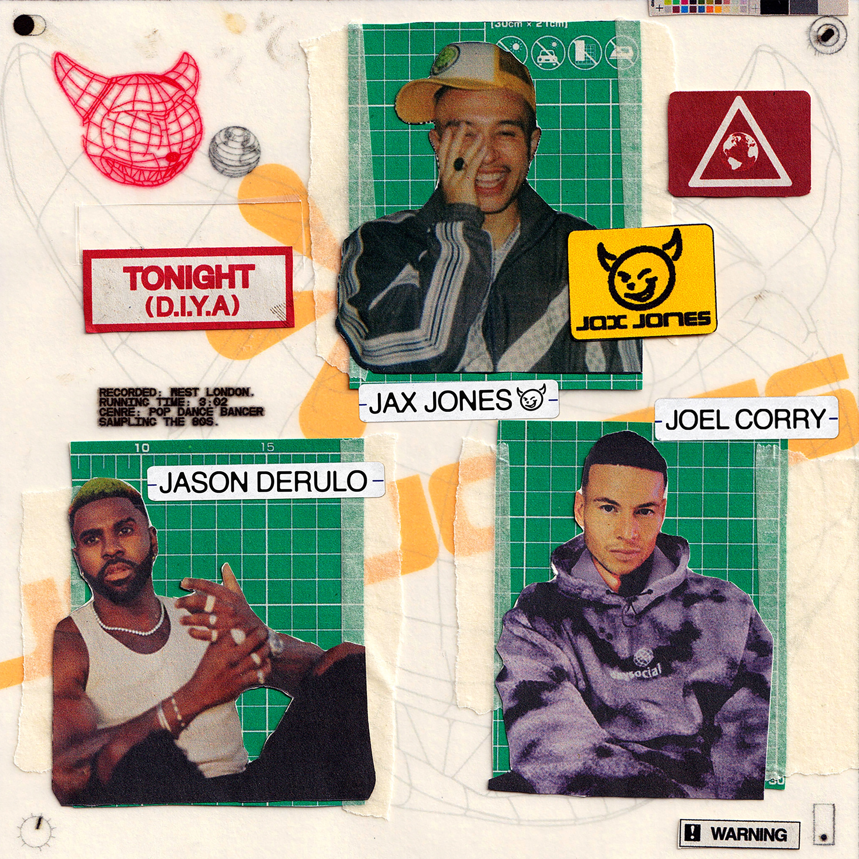 Tonight (D.I.Y.A) - Single album cover
