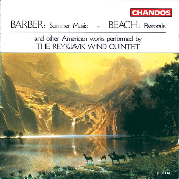 Barber: Summer Music - Beach: Pastorale and Other American Works album cover