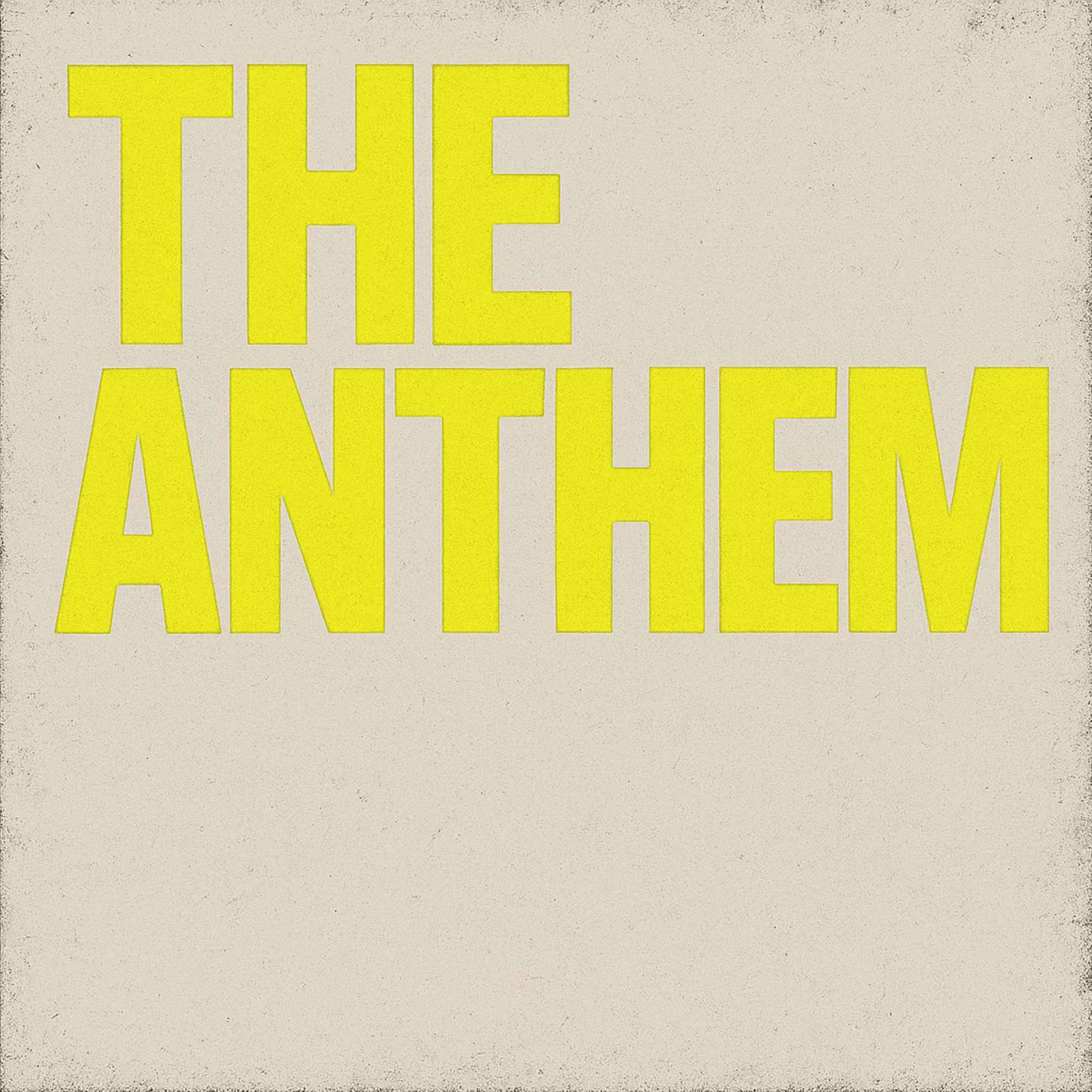 The Anthem - Single album cover