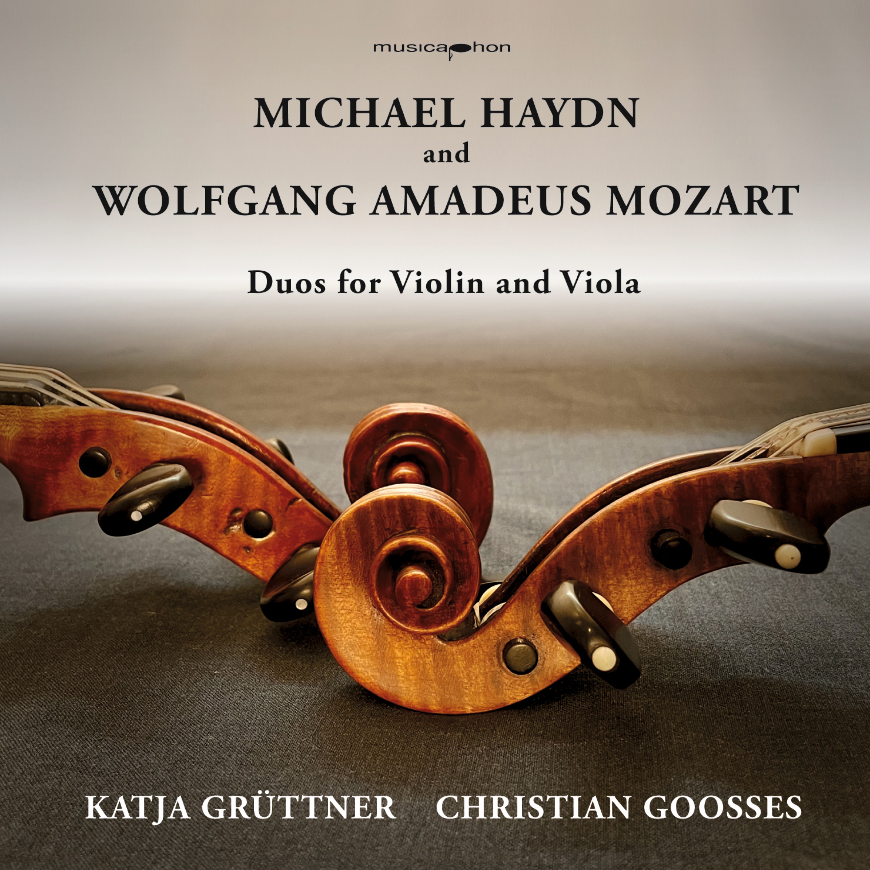 M. Haydn & Mozart: Duos for Violin & Viola album cover