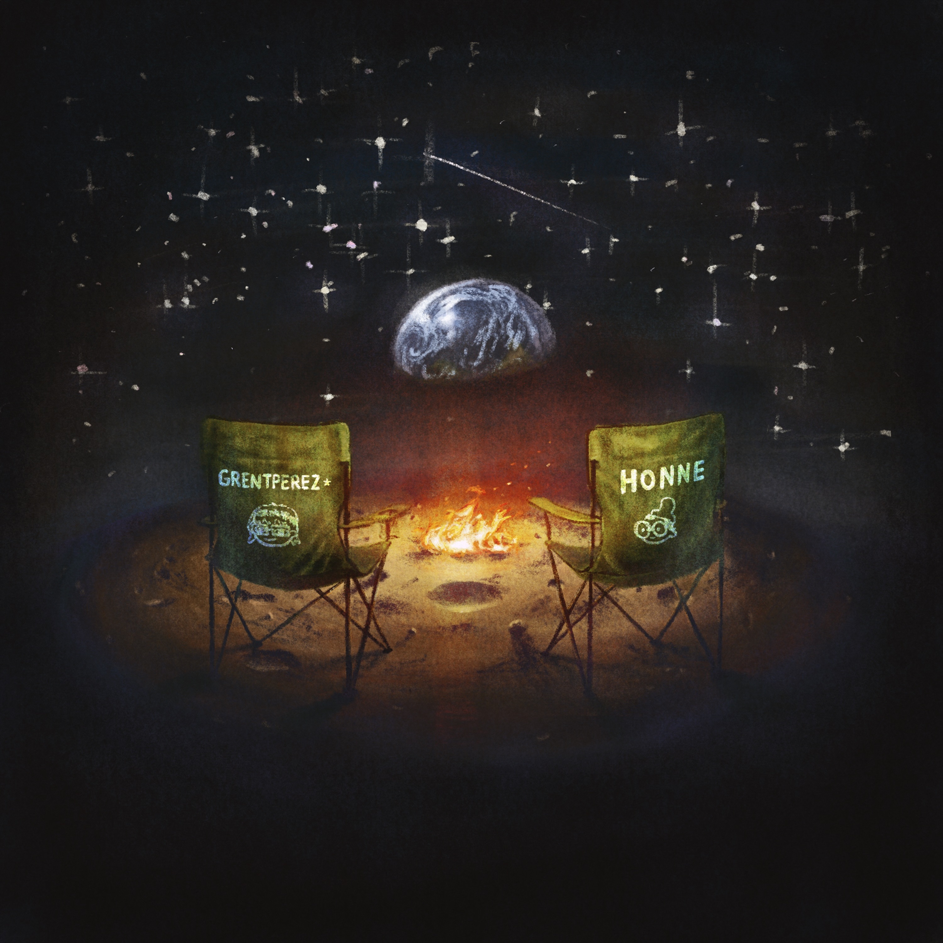 Folding Chairs On The Moon - Single album cover