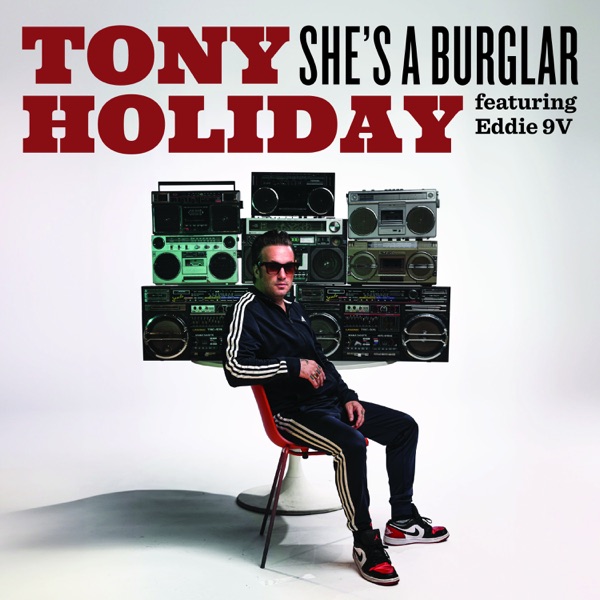 She's A Burglar (feat. Eddie 9V) - Single album cover