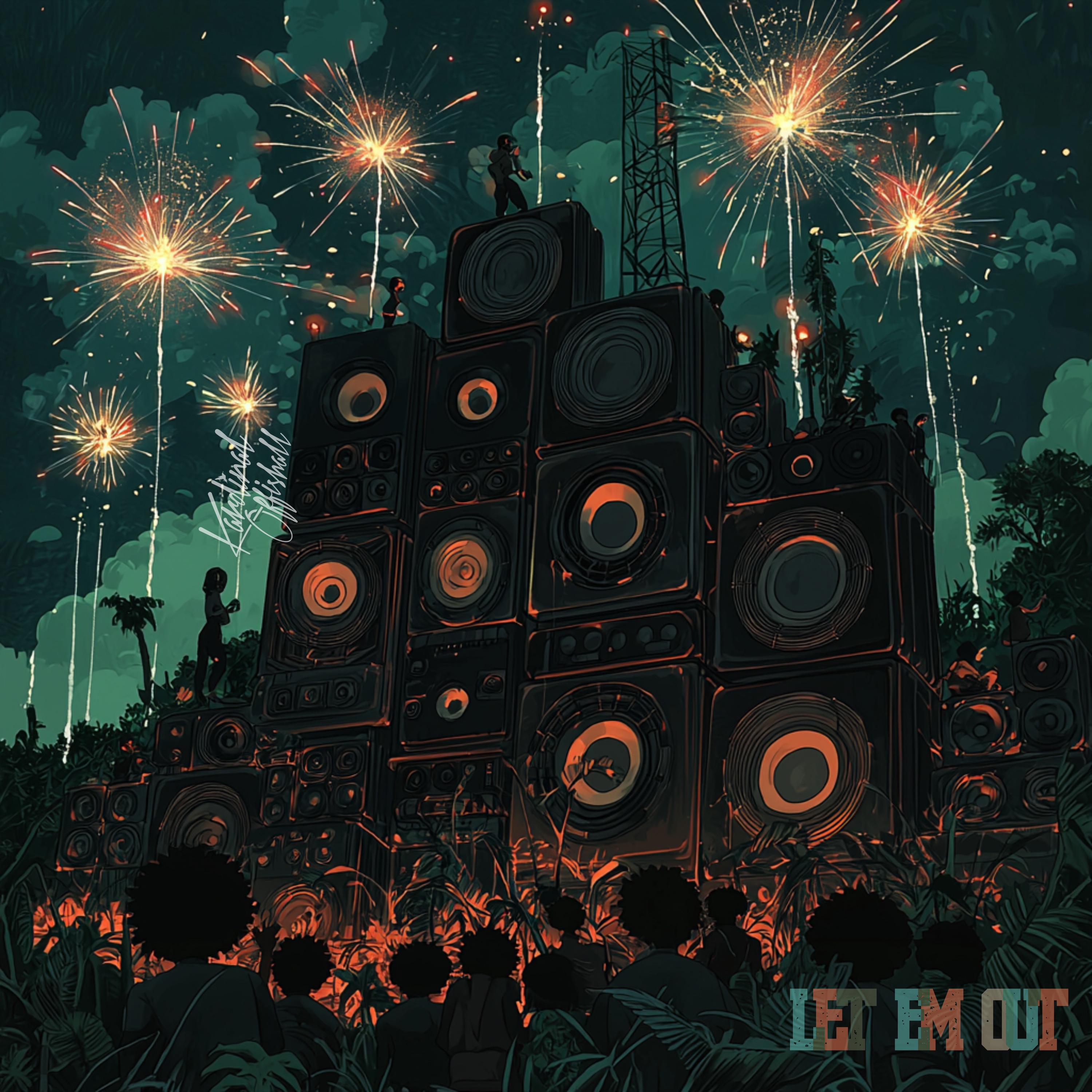 LET EM OUT - Single album cover