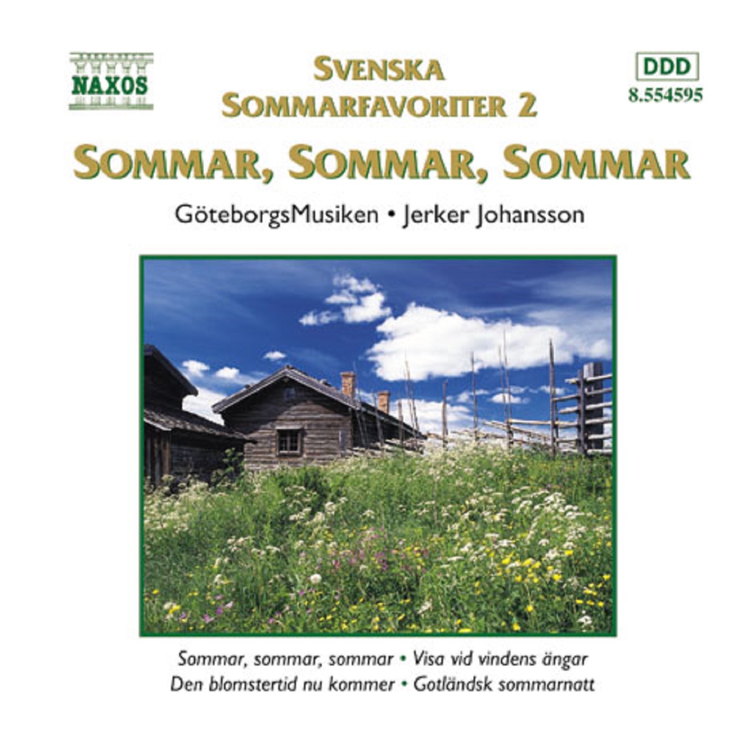Svenska sommarfavoriter 2 - Sommar, sommar, sommar (GöteborgsMusiken) album cover