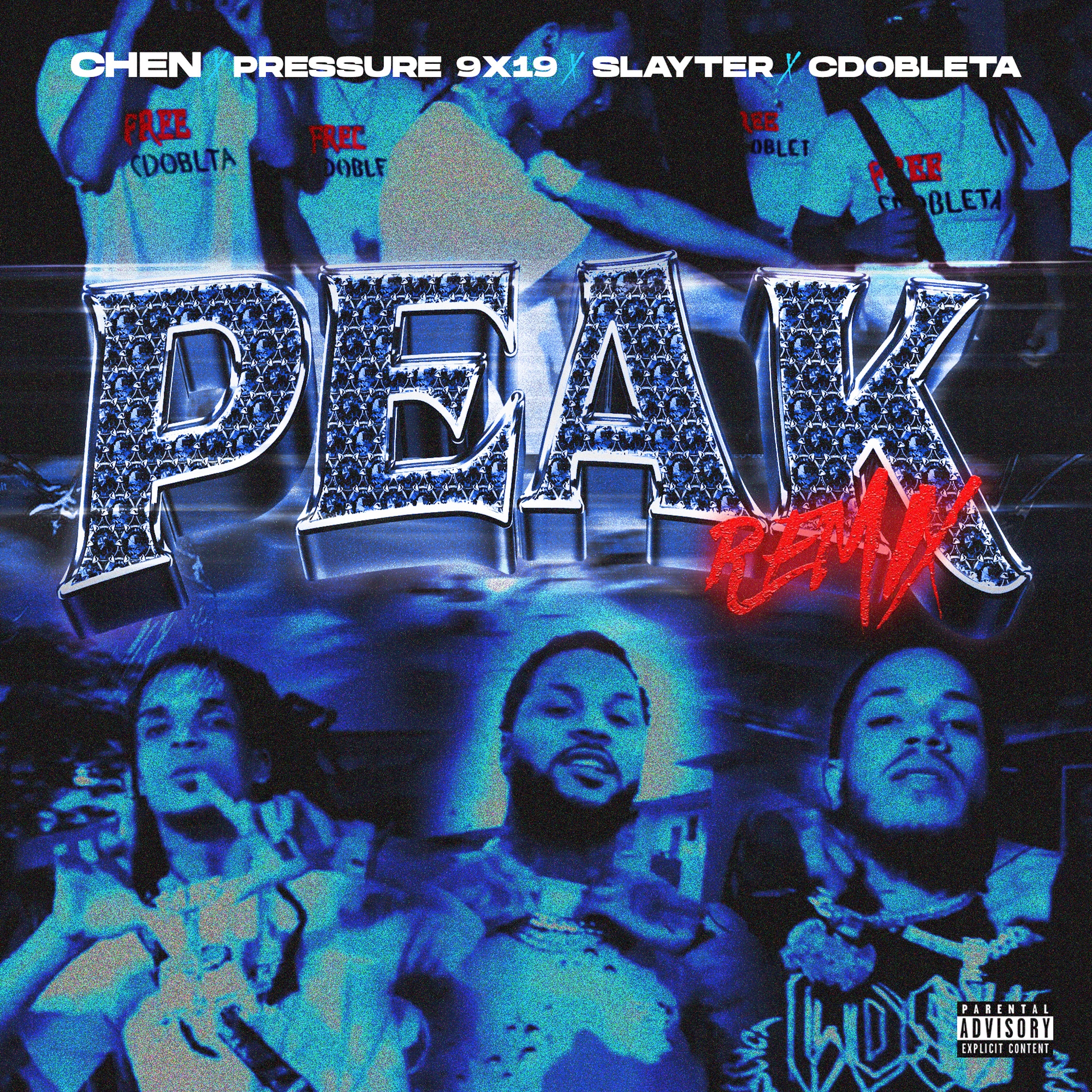 Peak (Remix) [feat. Slayter] - Single album cover