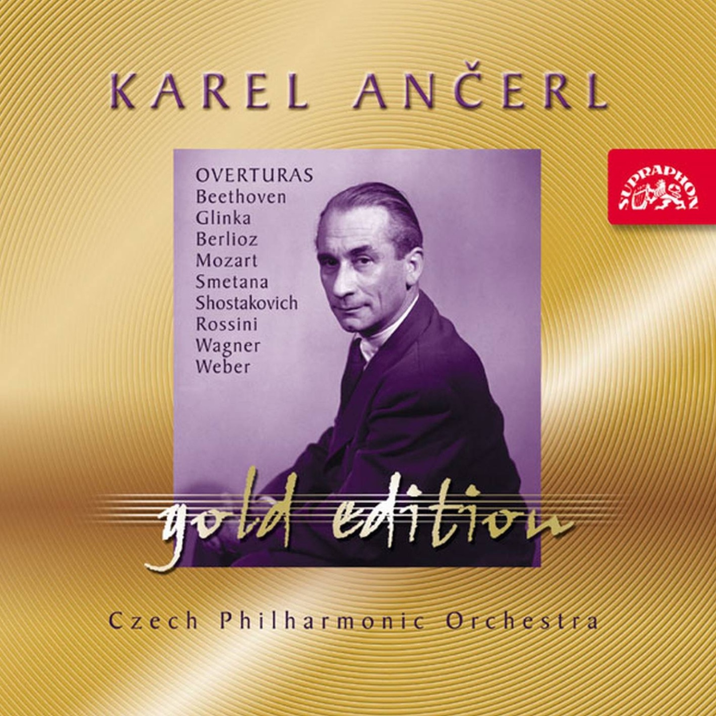 Ančerl Gold Edition 29. Beethoven, Glinka, Berlioz, Mozart, Smetana, Shostakovich, Rossini, Wagner & album cover