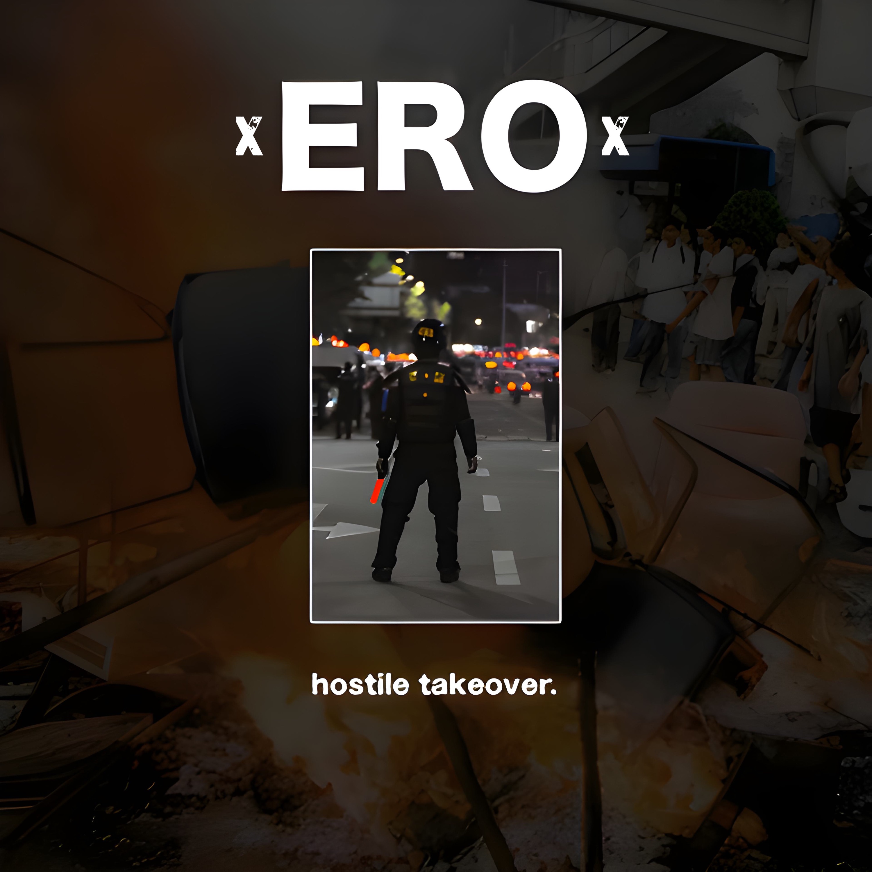 Hostile Takeover - Single album cover