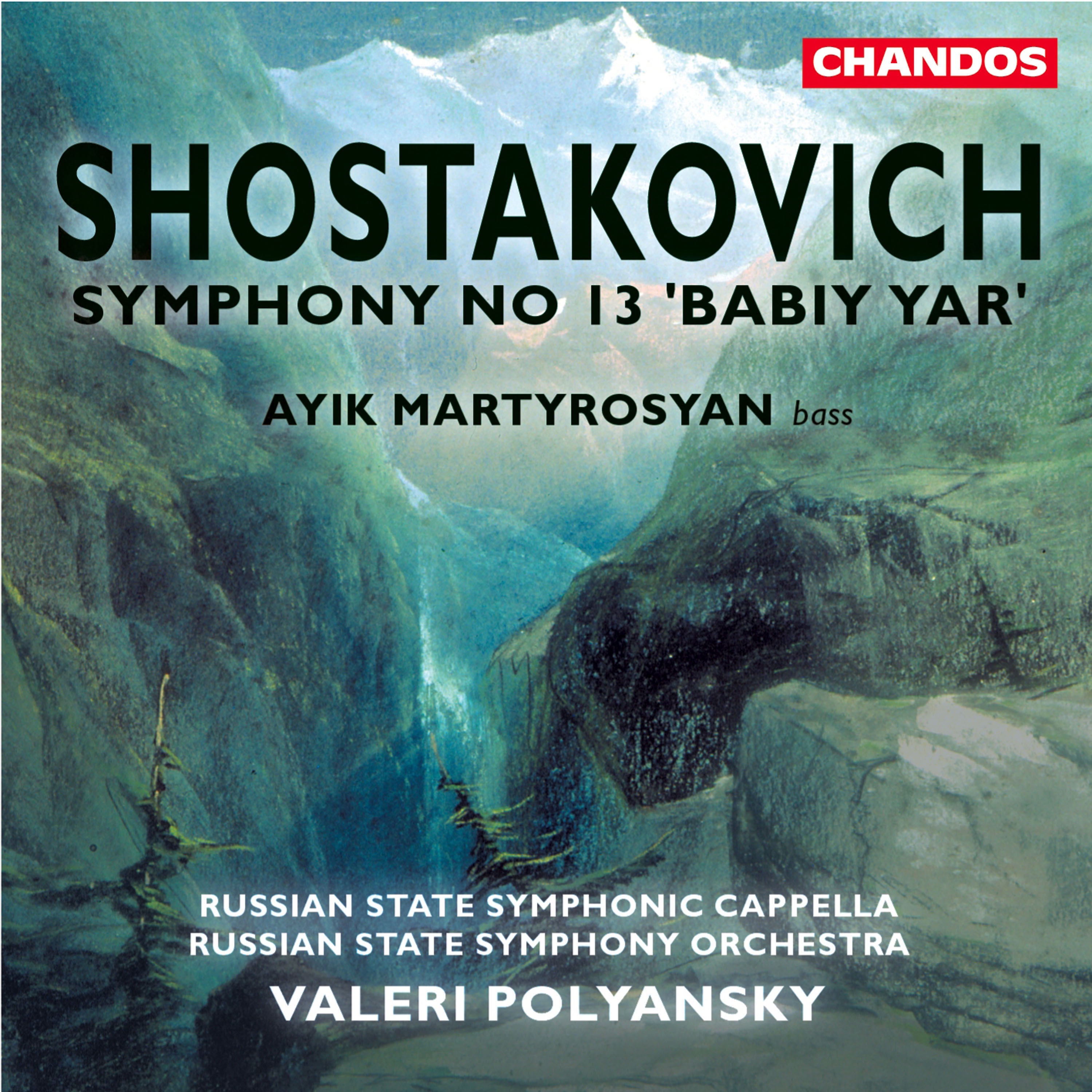 Shostakovich: Symphony No. 13 album cover