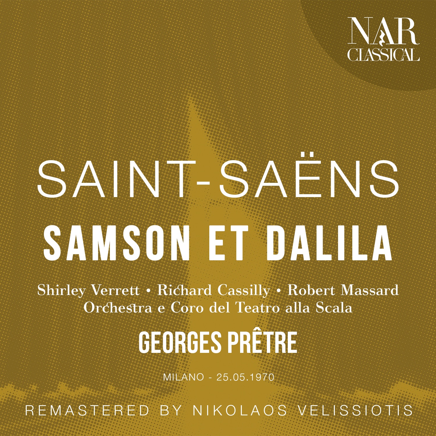 SAINT-SAËNS: SAMSON ET DALILA album cover
