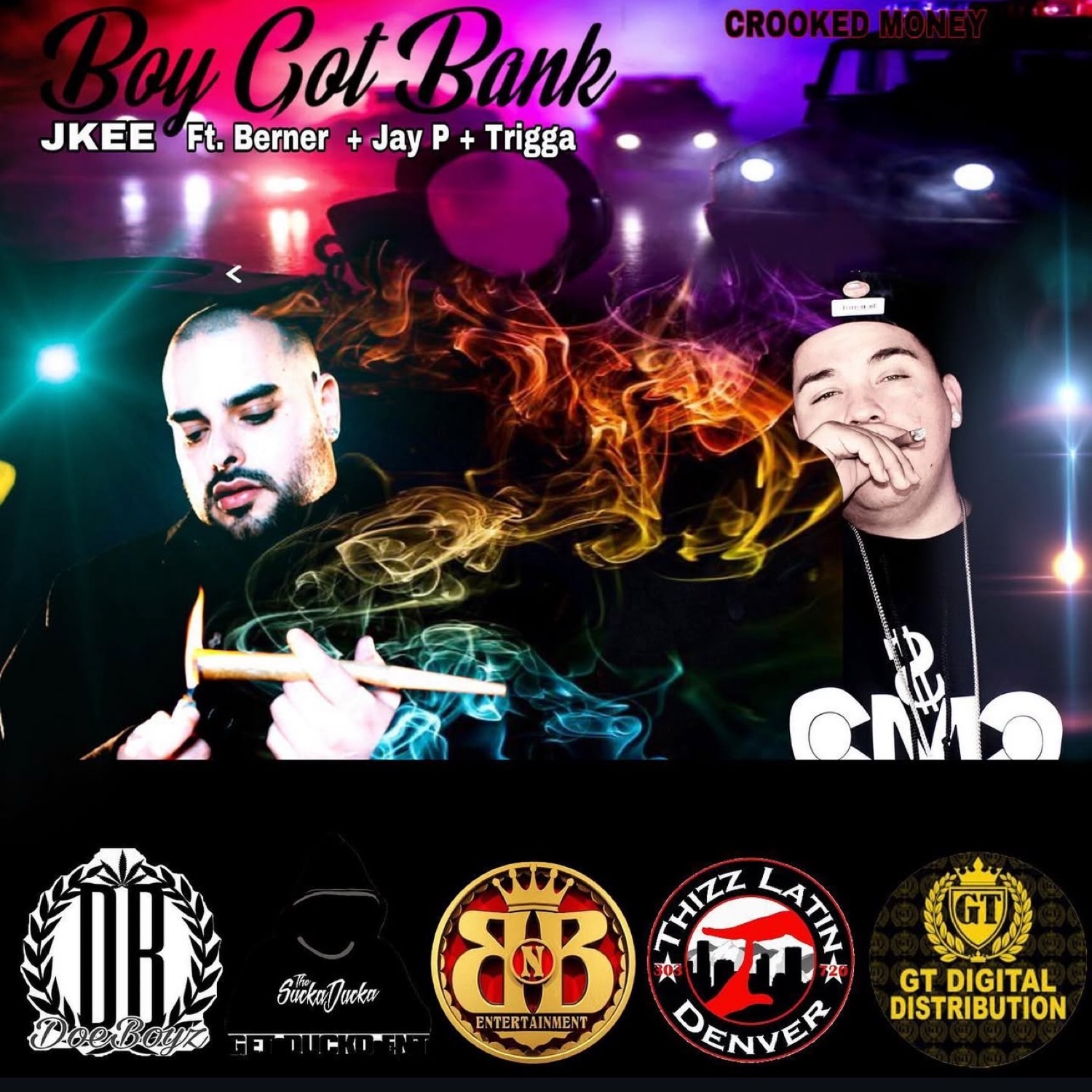Boy Got Bank (feat. Berner, Jay P & Trigga) - Single album cover