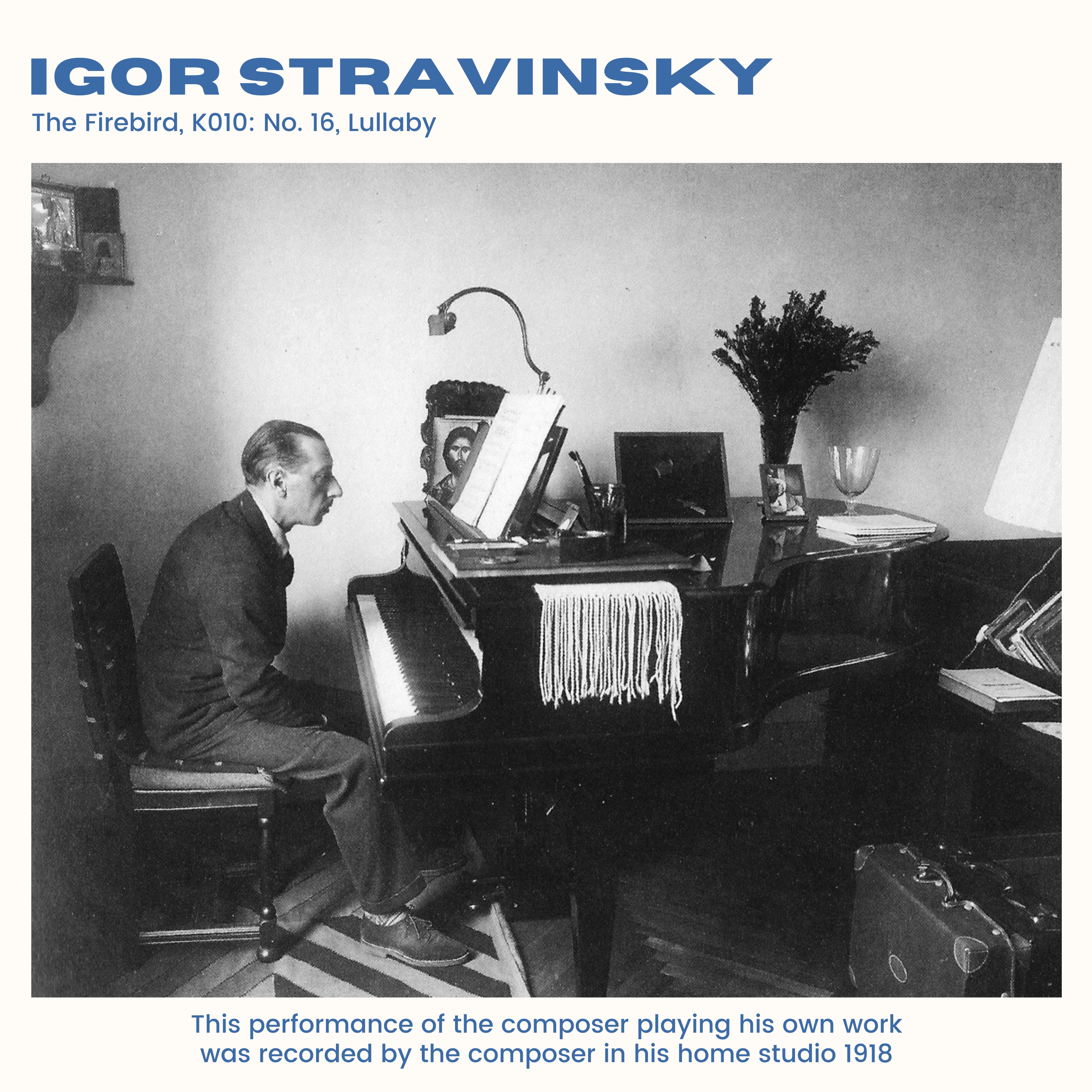 Stravinsky: The Firebird, K010: No. 16, Lullaby (2024 Remaster) - Single album cover