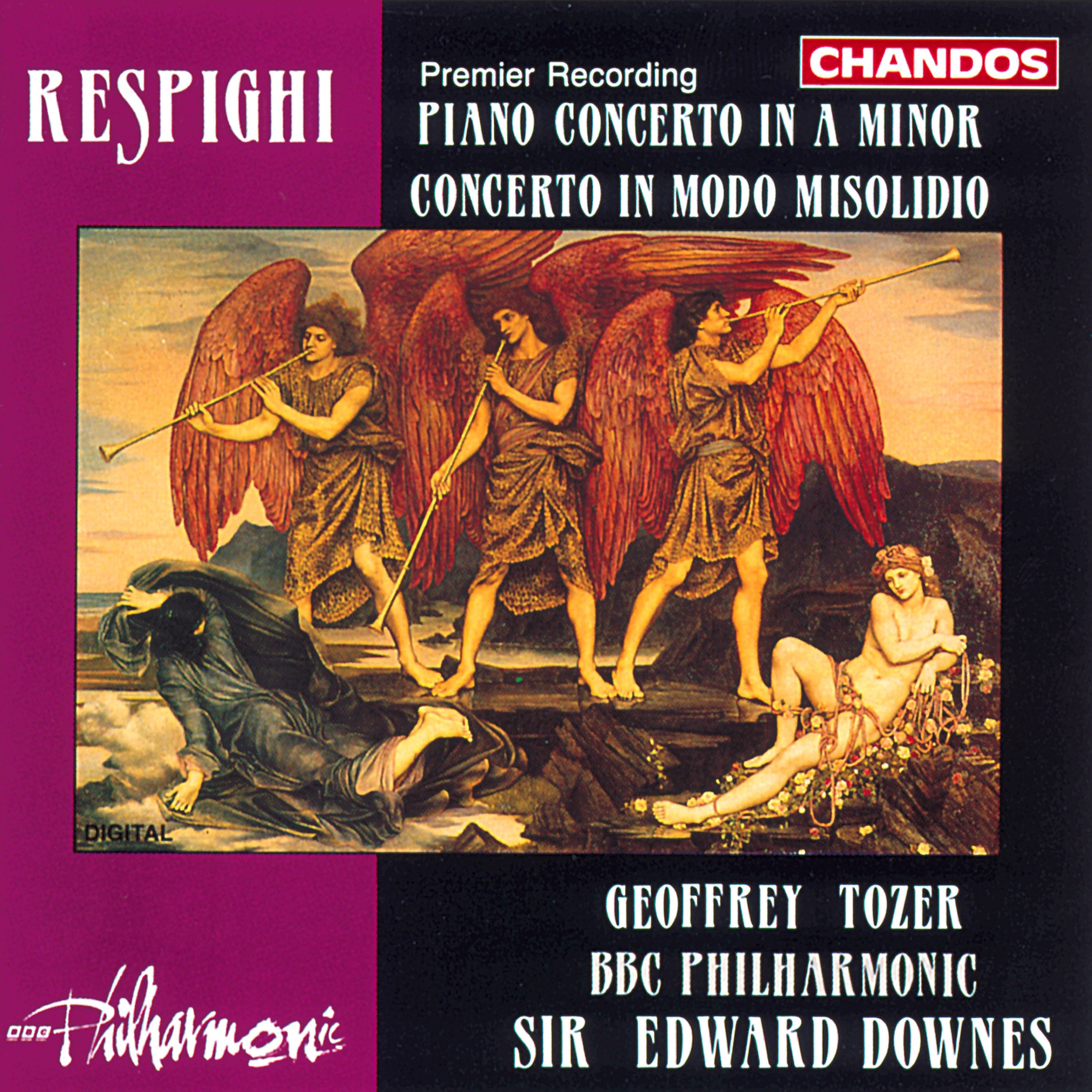 Respighi: Piano Concerto in A Minor, P. 40 & Concerto in modo misolido, P. 145 album cover