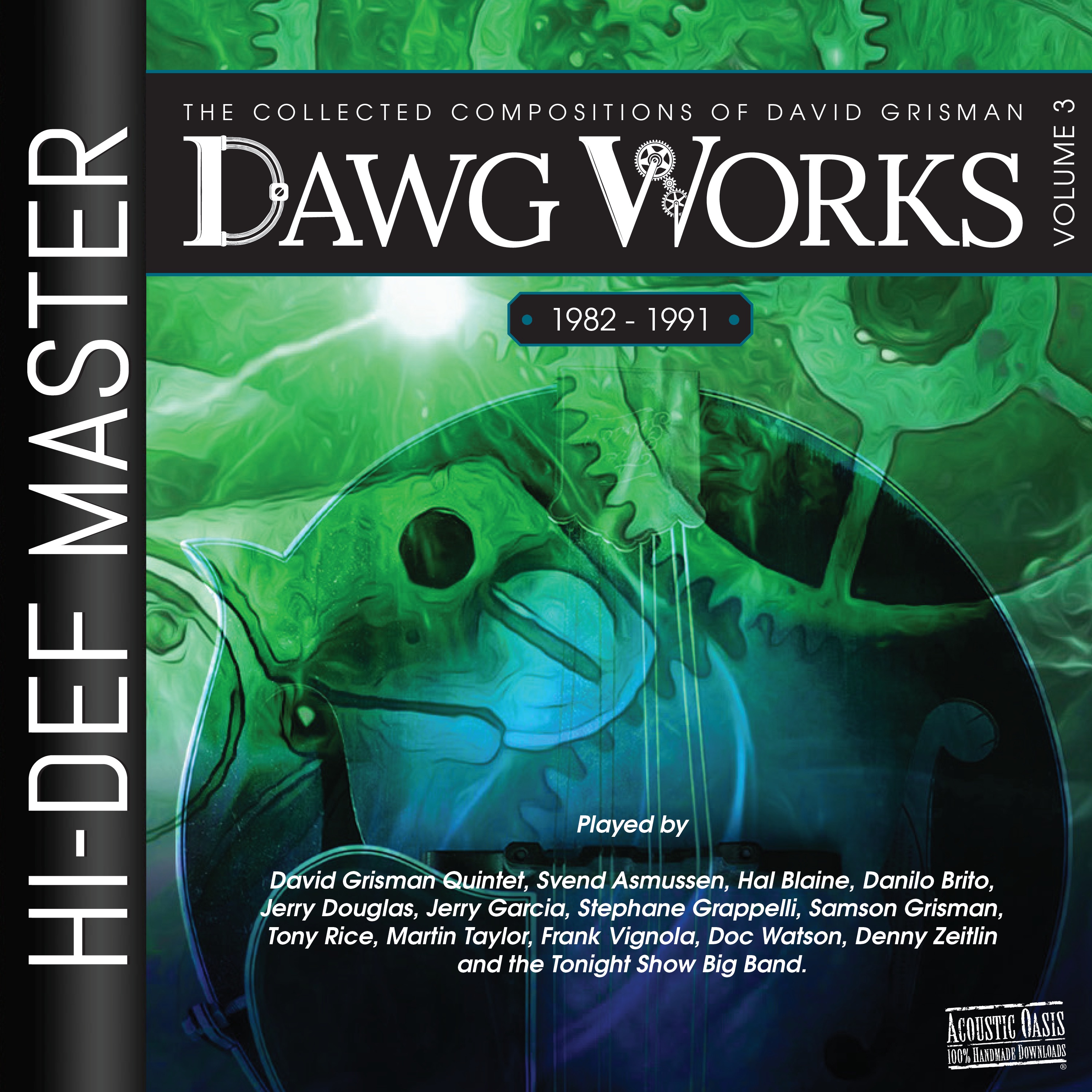 Dawg Works, Vol. 3: The Collected Compositions of David Grisman 1982-1991 album cover