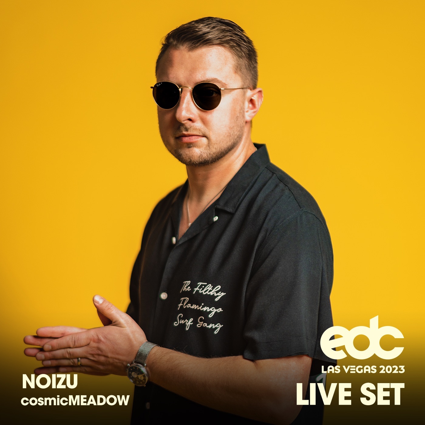Noizu at EDC Las Vegas 2023: Cosmic Meadow Stage (DJ Mix) album cover