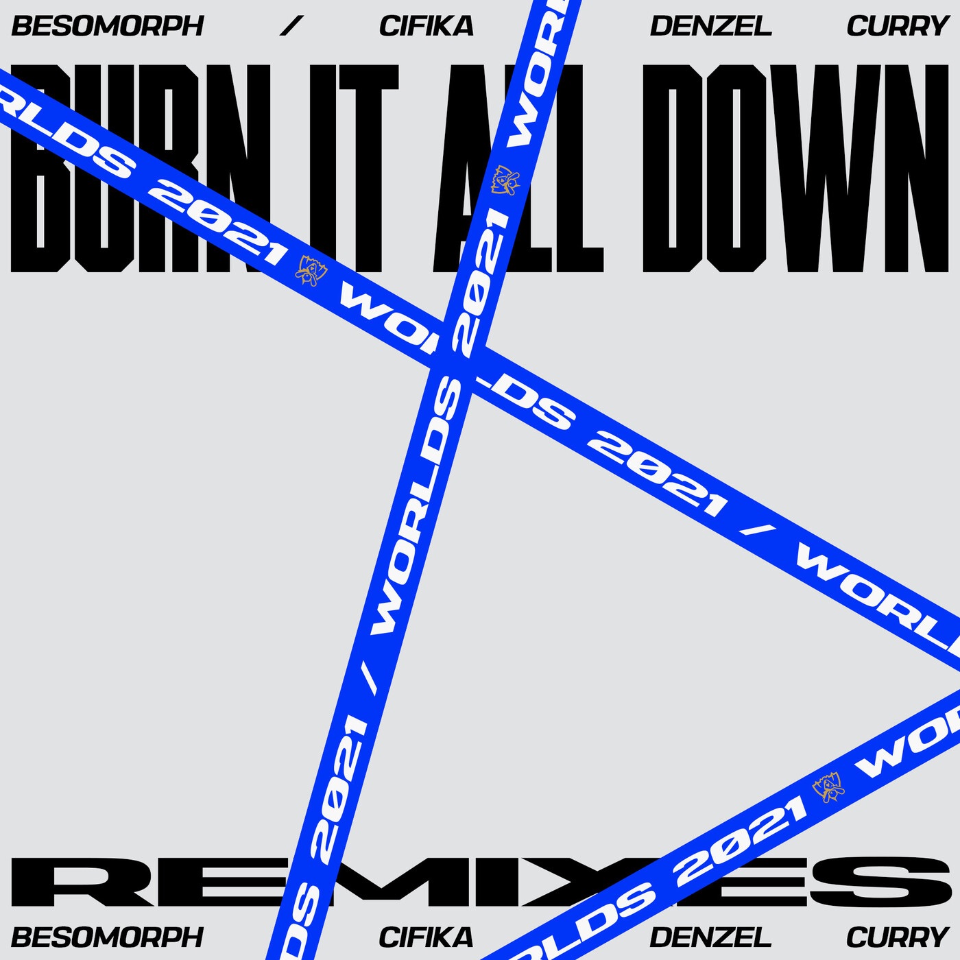 Burn It All Down (Besomorph Remix) - Single album cover