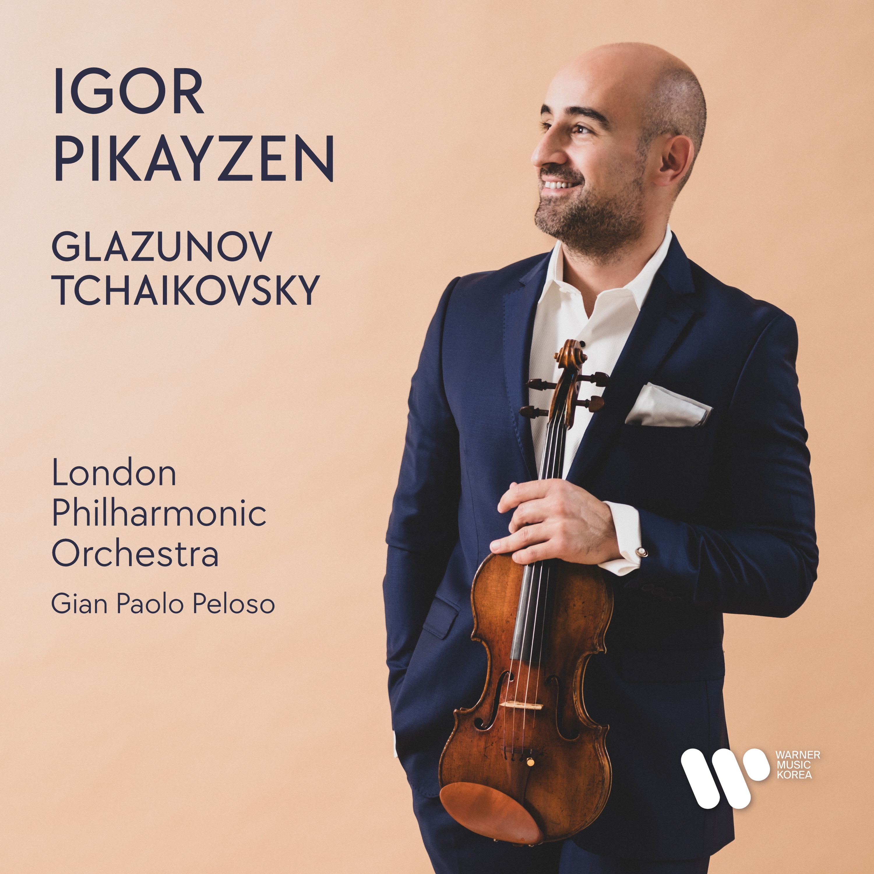 Glazunov: Violin Concerto in a & Tchaikovsky: Valse Scherzo in C album cover